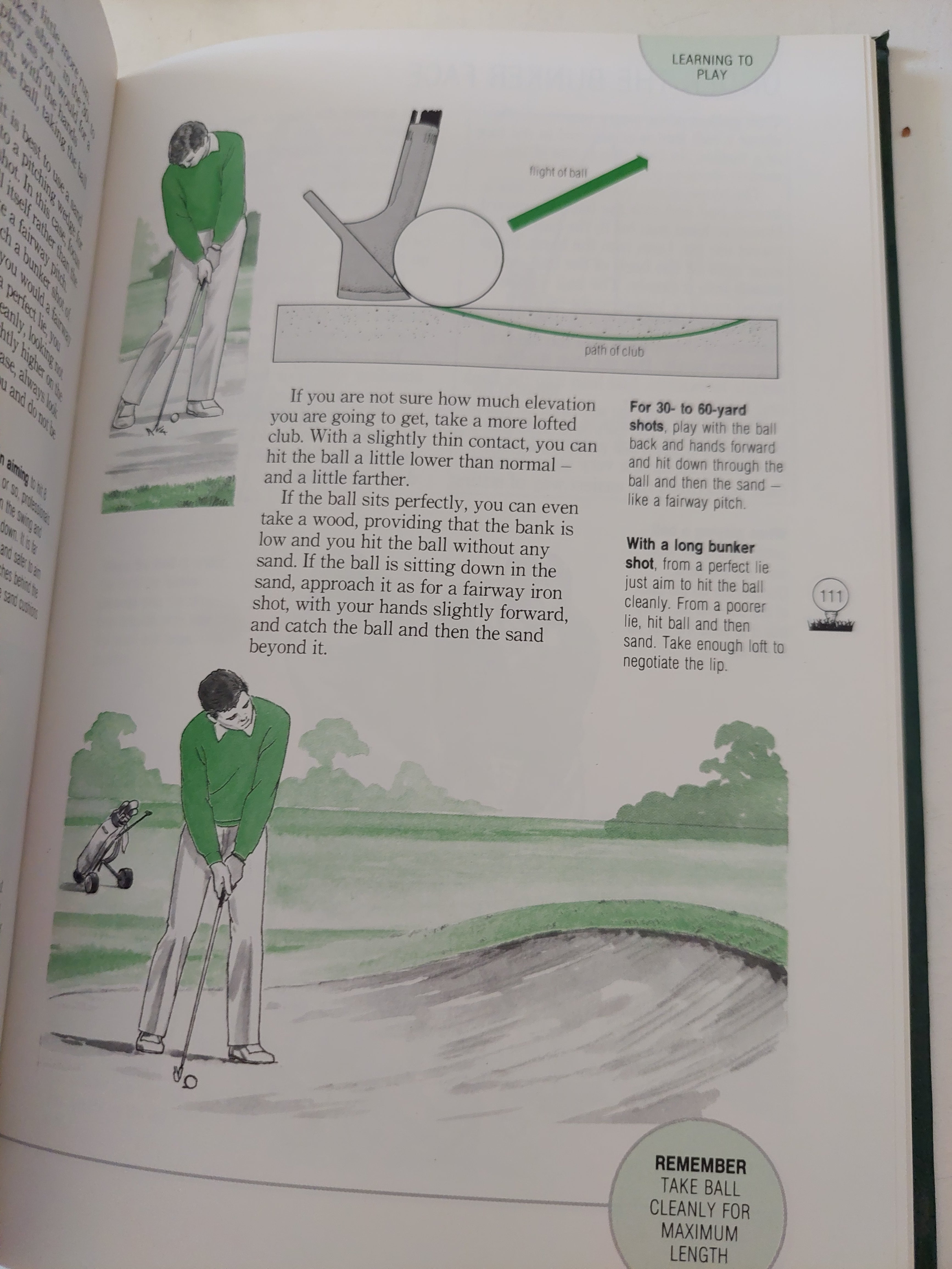 The golf handbook / Peter Aliss - هارد كفر ملحق بالصور - متجر كتب مصرمتجر كتب مصر
