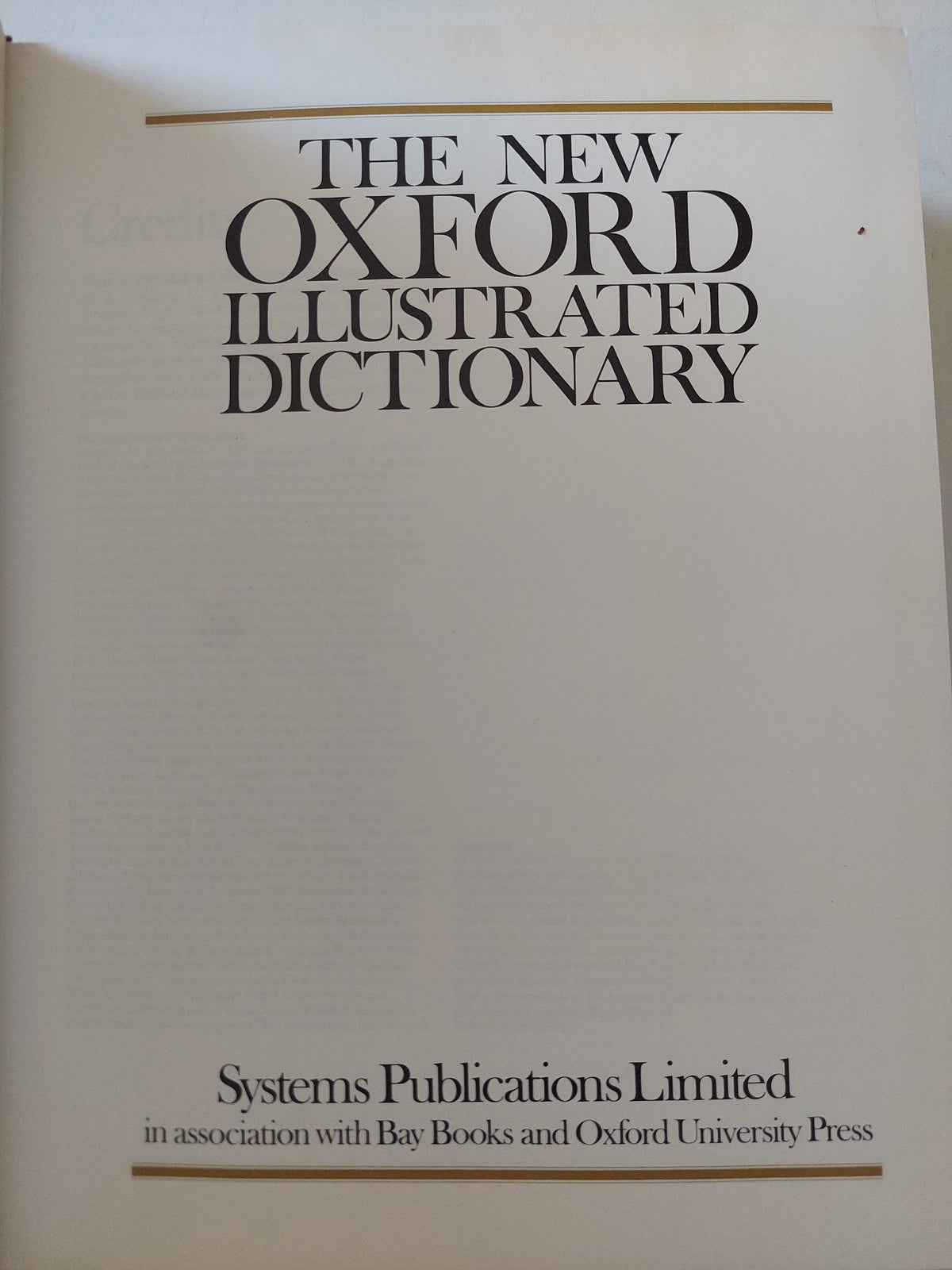 The Oxford illustrated dictionary - قطع كبير ملحق بالصور/ جزئين هارد كفر - متجر كتب مصرمتجر كتب مصر