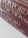 The Oxford illustrated dictionary - قطع كبير ملحق بالصور/ جزئين هارد كفر - متجر كتب مصرمتجر كتب مصر