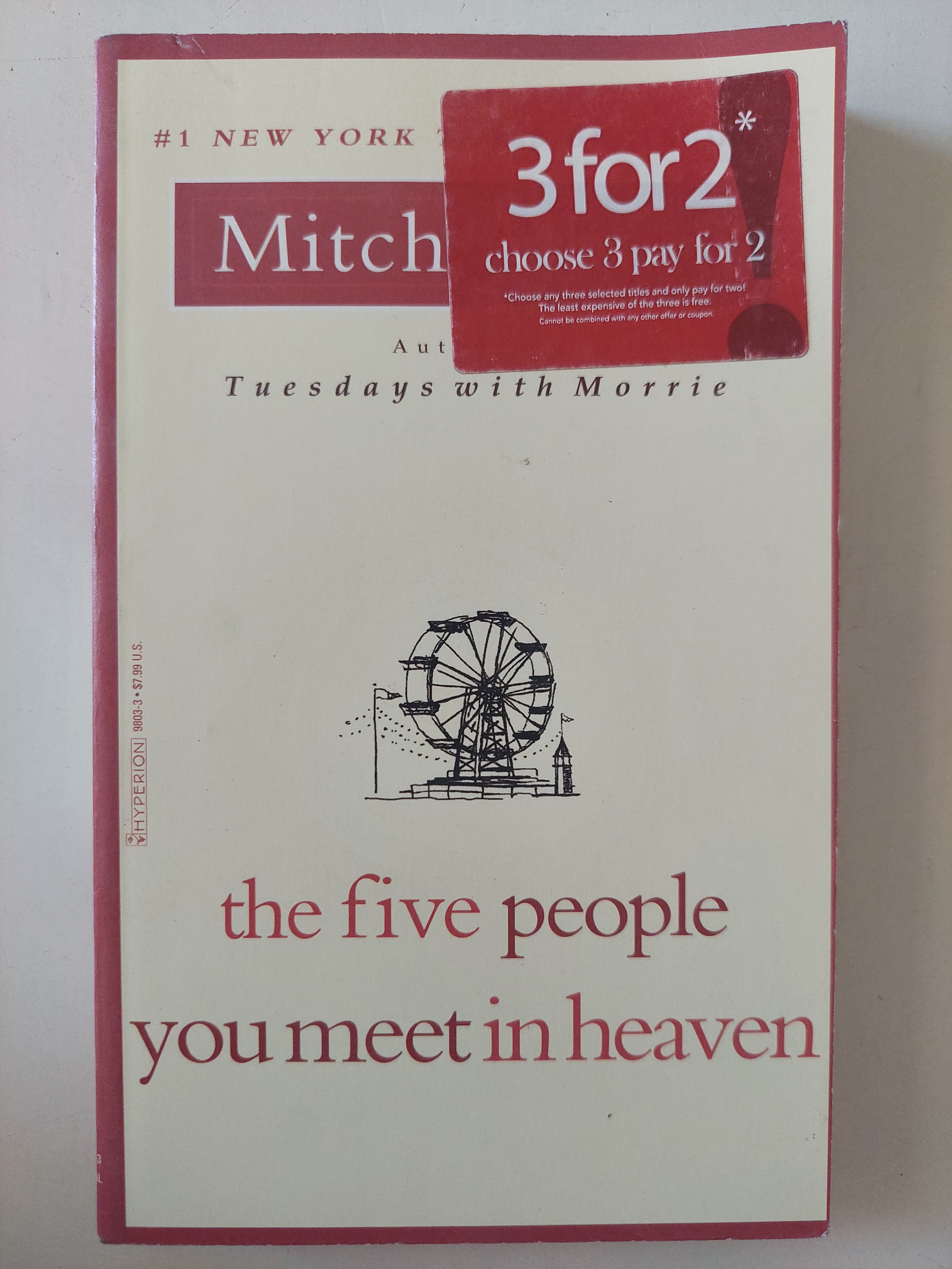 the five people you meet in heaven / Mitch Albom - متجر كتب مصرمتجر كتب مصر