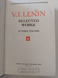 Selected works / Lenin - ٣ أجزاء هارد كفر ١٩٦٠