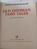 Old Estonian fairy tales / Fr. R Kreutzwald - قطع كبير هارد كفر ملحق بالصور