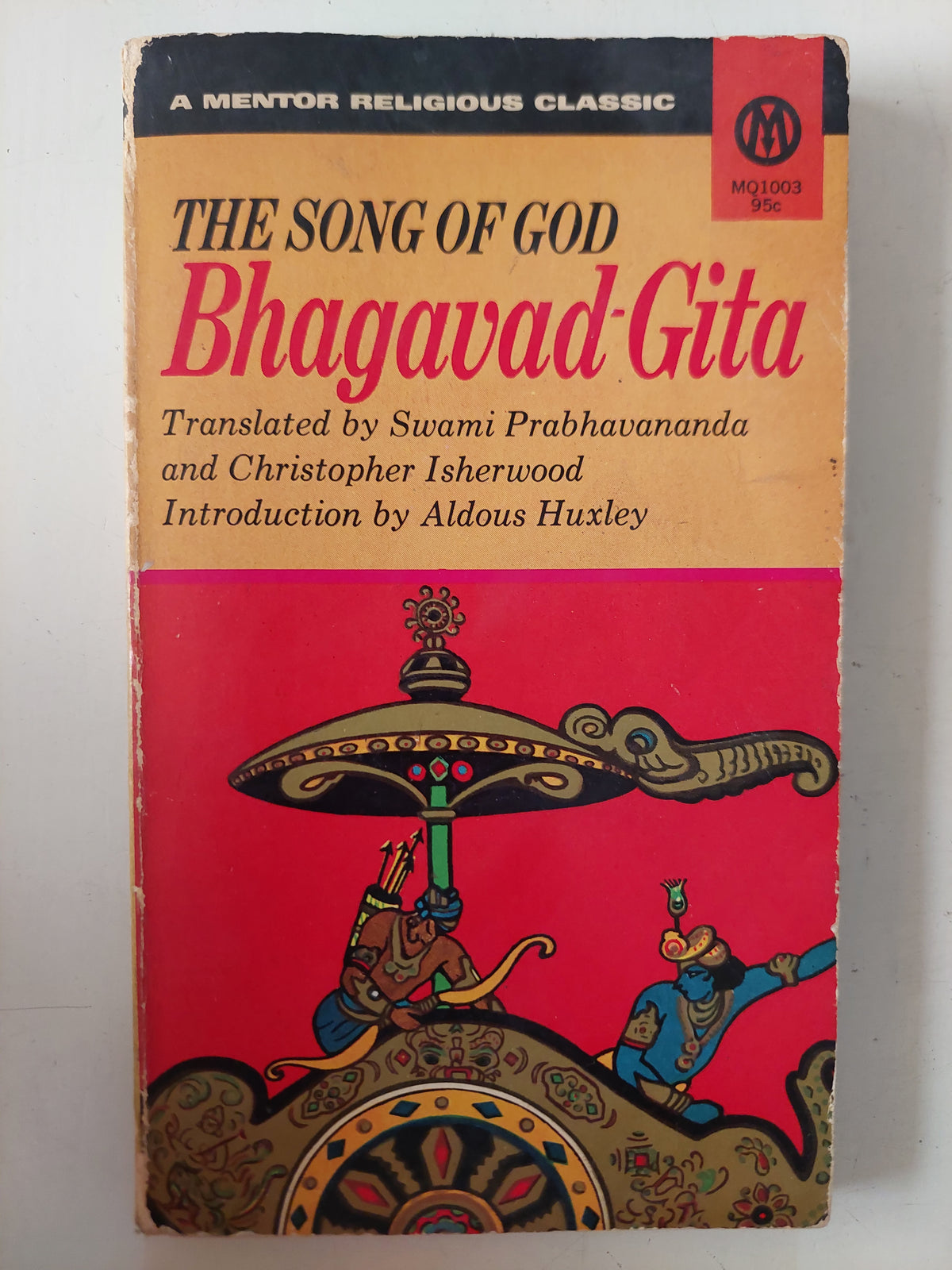 the song of God Bhagavad Gita 