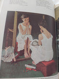 The Saturday Evening Post Norman Rockwell Book - قطع كبير ملحق بالصور / هارد كفر