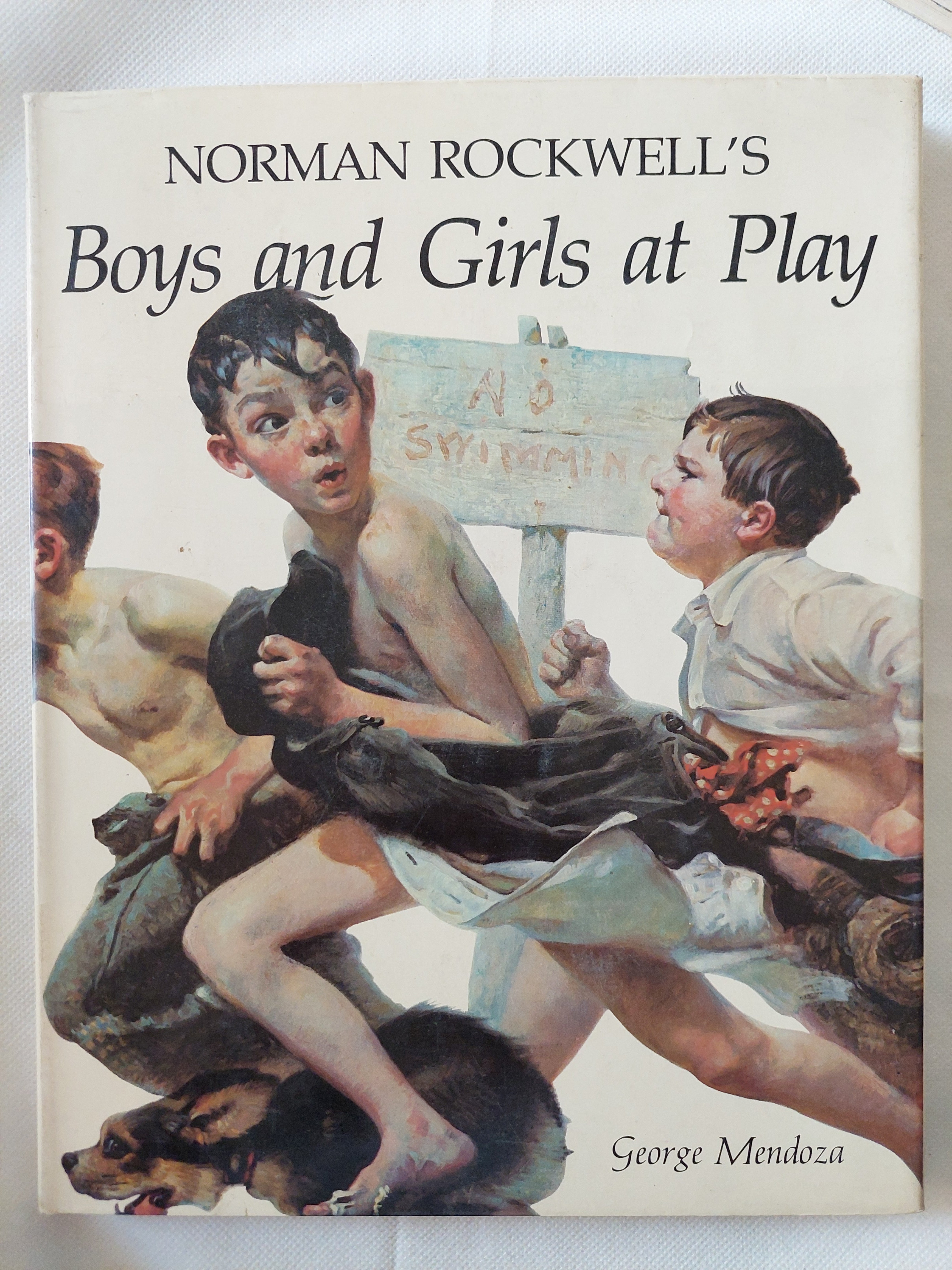 Boys and girls at play / Norman Rockwell