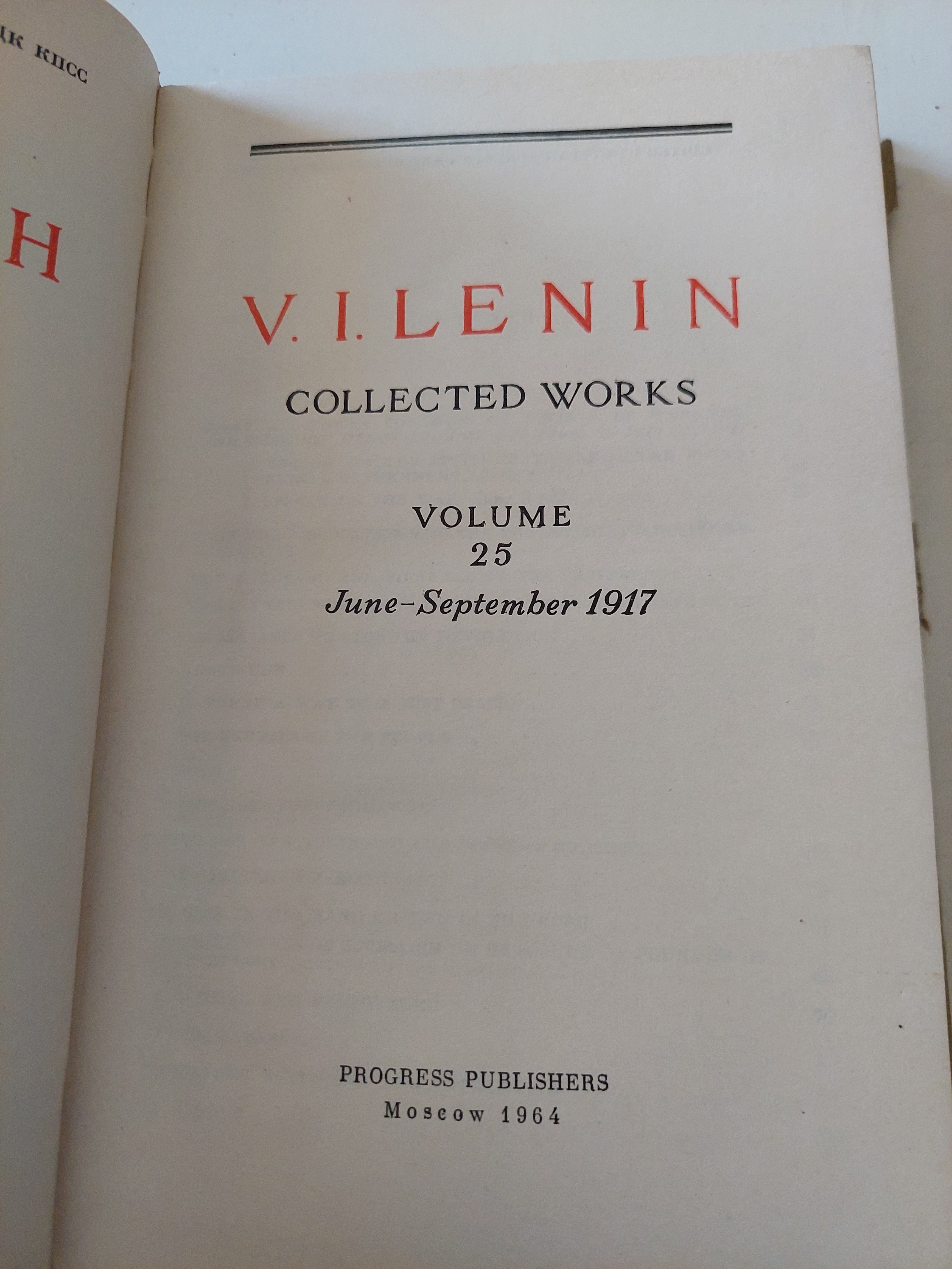 Collected works Vol 25 / Vladimir Lenin - هارد كفر