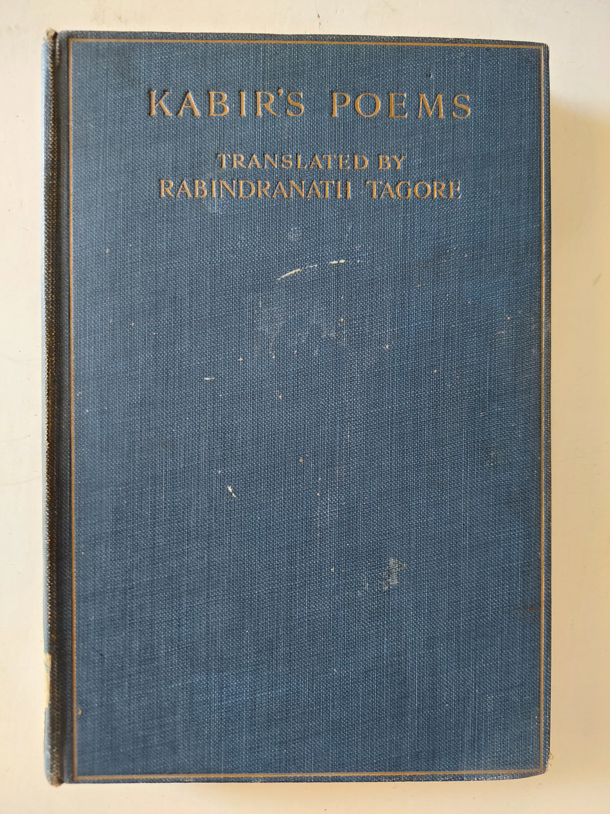One hundred poems of Kabir  - هارد كفر
