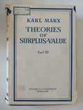 Theories of surplus-value / Karl Marx - ٣ أجزاء هارد كفر