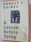 A lesson before dying / Ernet J. Gaines