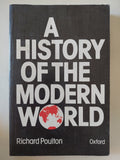 A history of the modern world / Richard Poulton - متجر كتب مصر - متجر كتب مصر