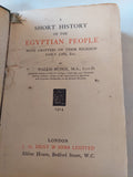 A short history of Egyptian people / E. A. Wallis Budge - هارد كفر - متجر كتب مصر - متجر كتب مصر