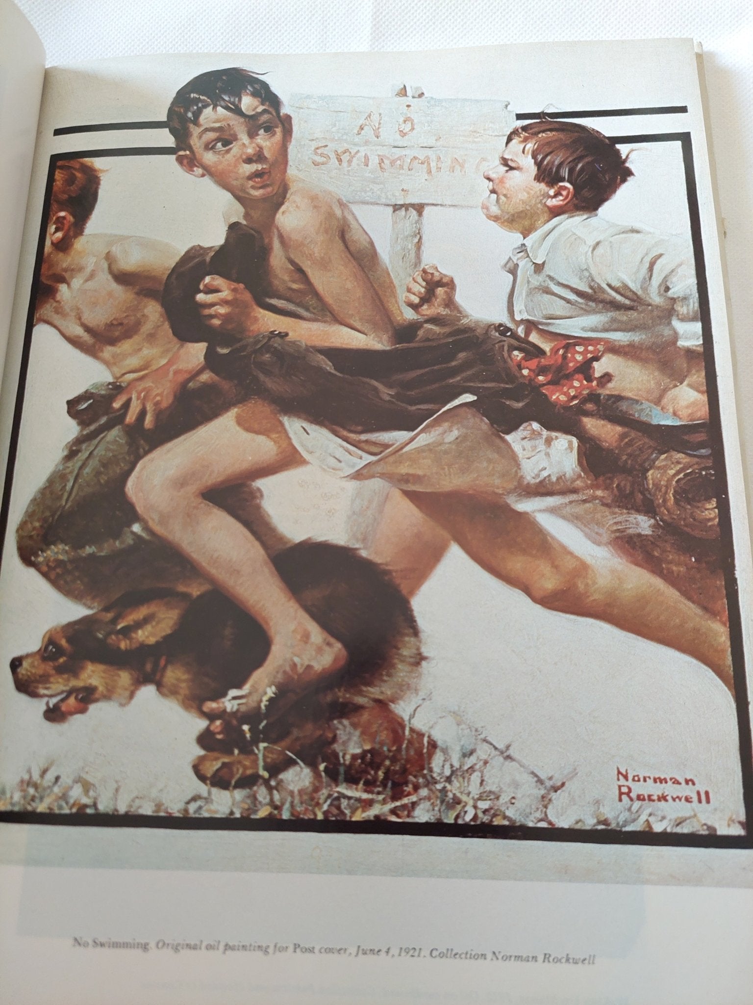 A sixty year retrospective / Norman Rockwell - قطع كبير ملحق بالصور / هارد كفر - متجر كتب مصر - متجر كتب مصر