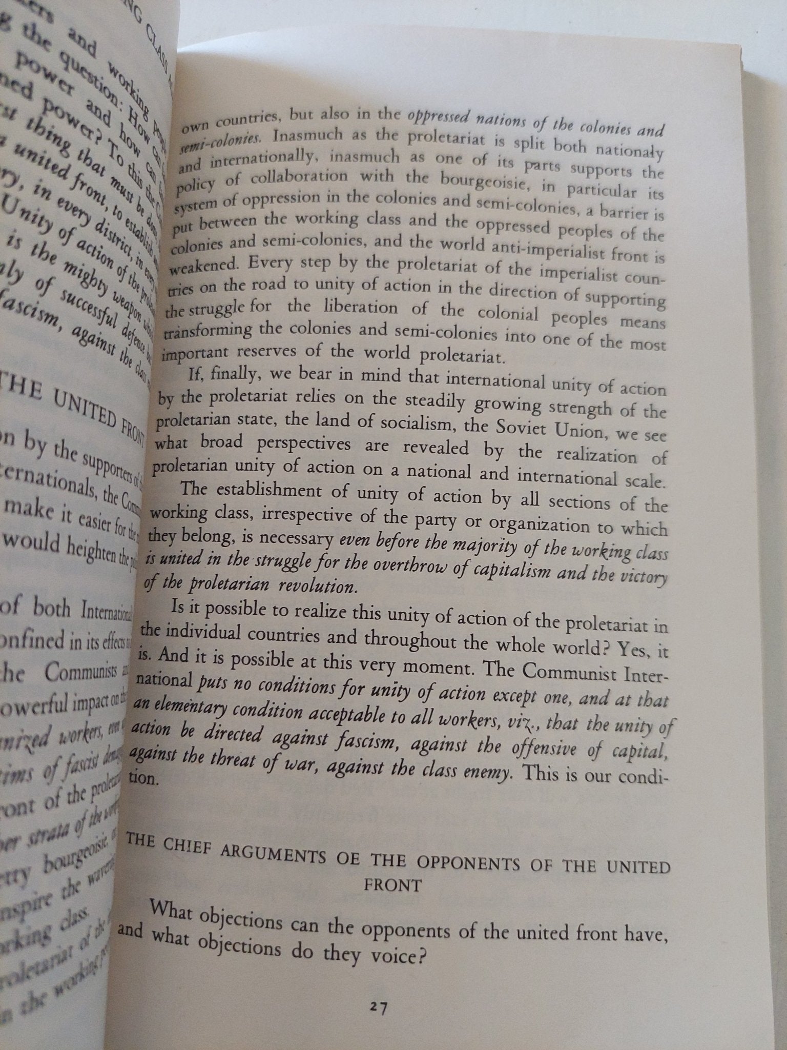 Against Fascism and war / Georgi Dimitrov - متجر كتب مصر - متجر كتب مصر