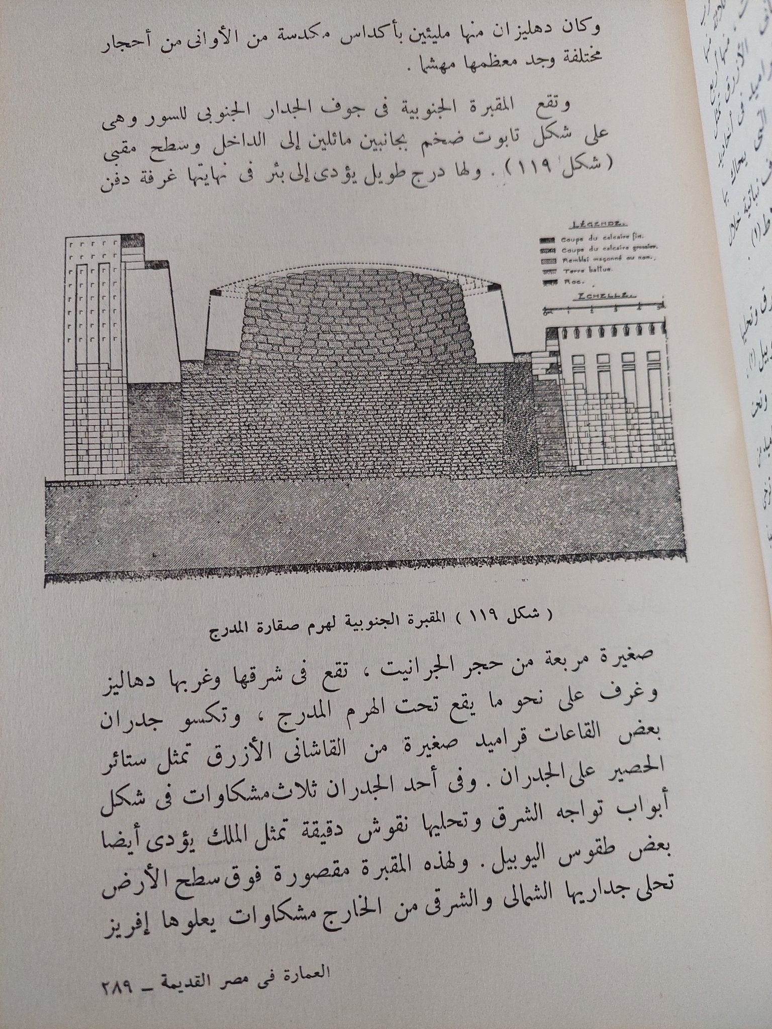 العمارة فى مصر القديمة / محمد أنور شكرى - هارد كفر قطع كبير / ملحق بالصور - متجر كتب مصر - متجر كتب مصر