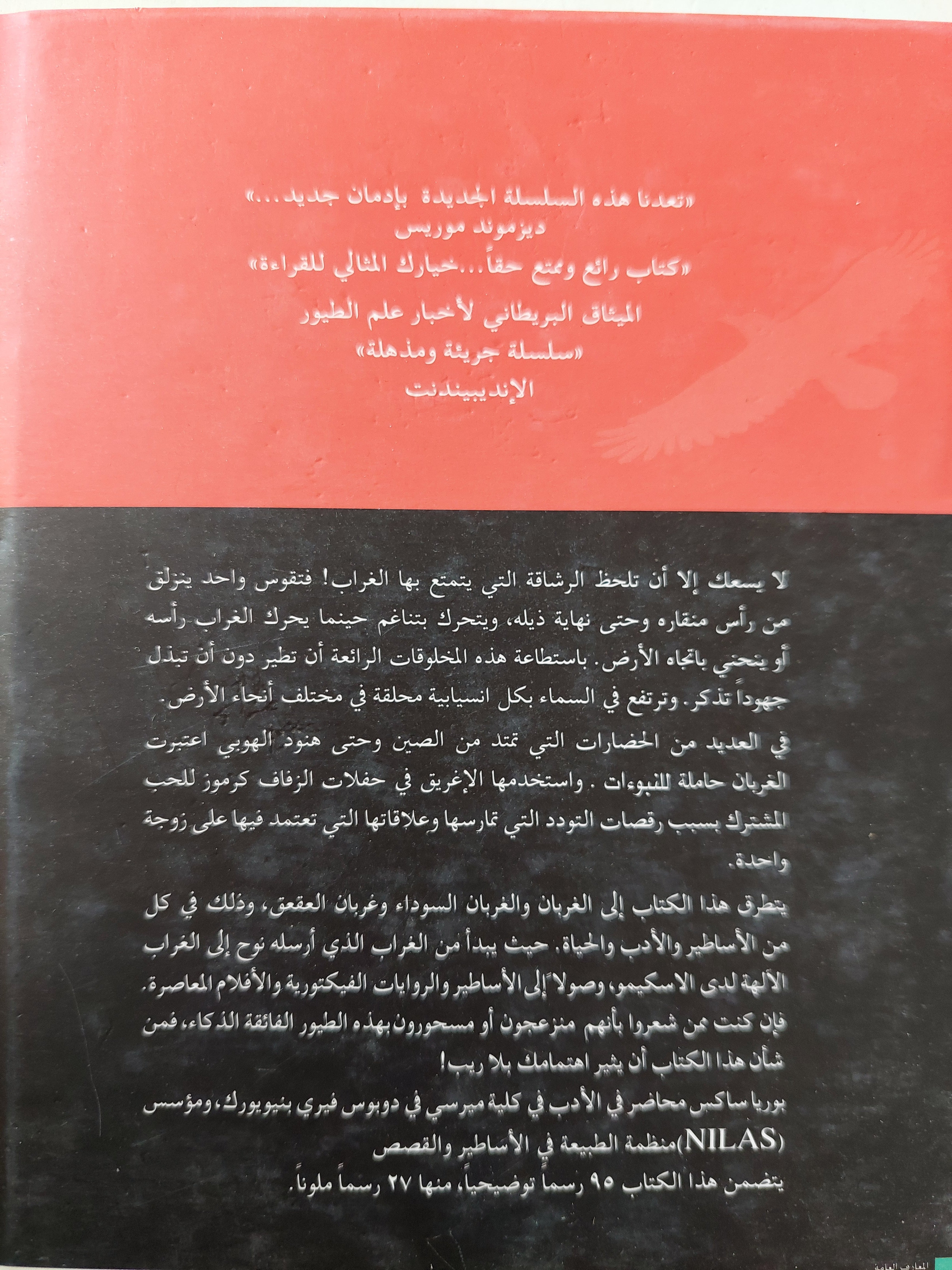 الغراب / بوريا ساكس - هارد كفر ملحق بالصور - متجر كتب مصر - متجر كتب مصر