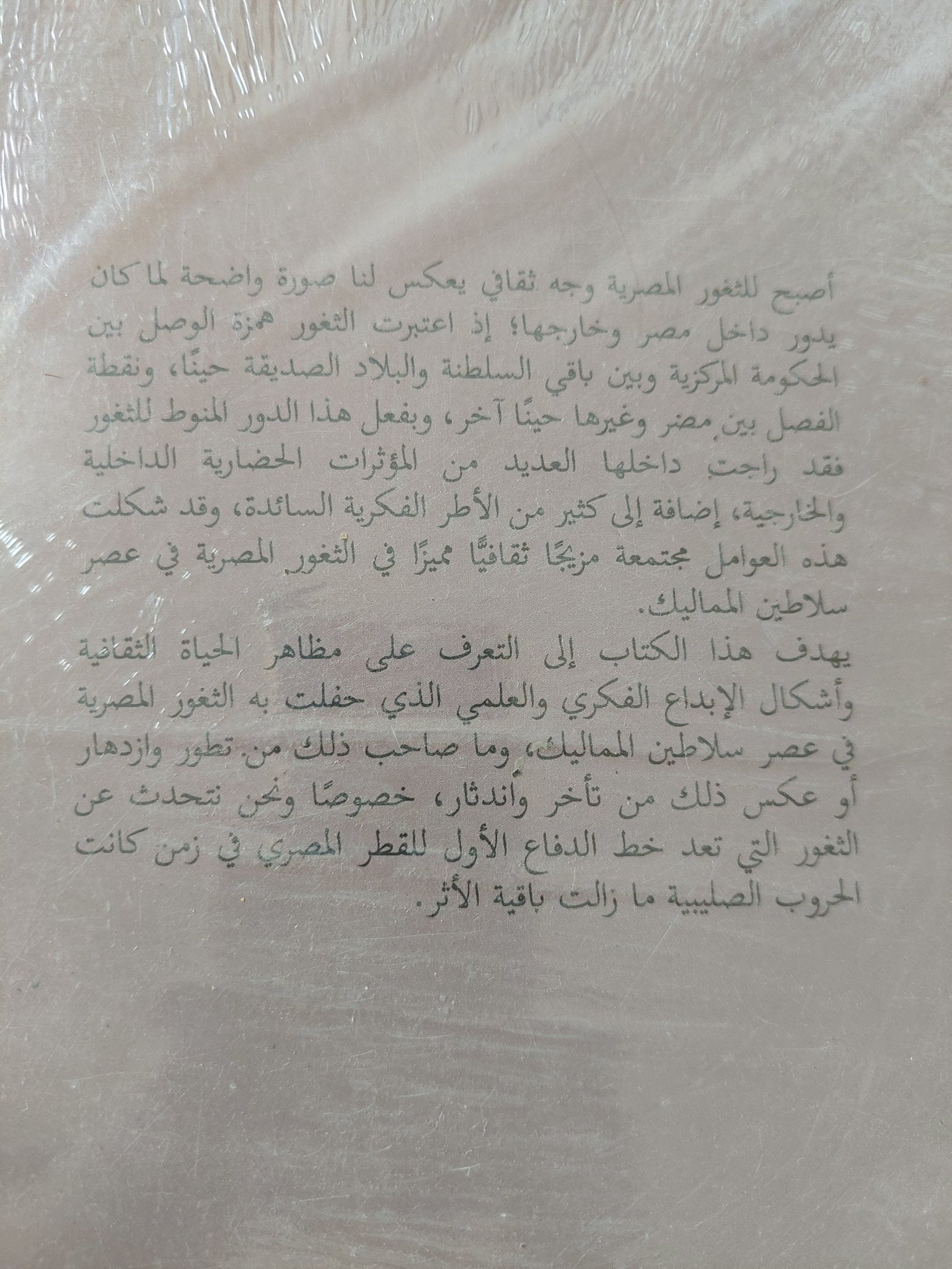 الحياة الثقافية في الثغور المصرية في عصر سلاطين المماليك / حمادة عبد الحفيظ الدخ - متجر كتب مصر - المكتبة الفلسفية
