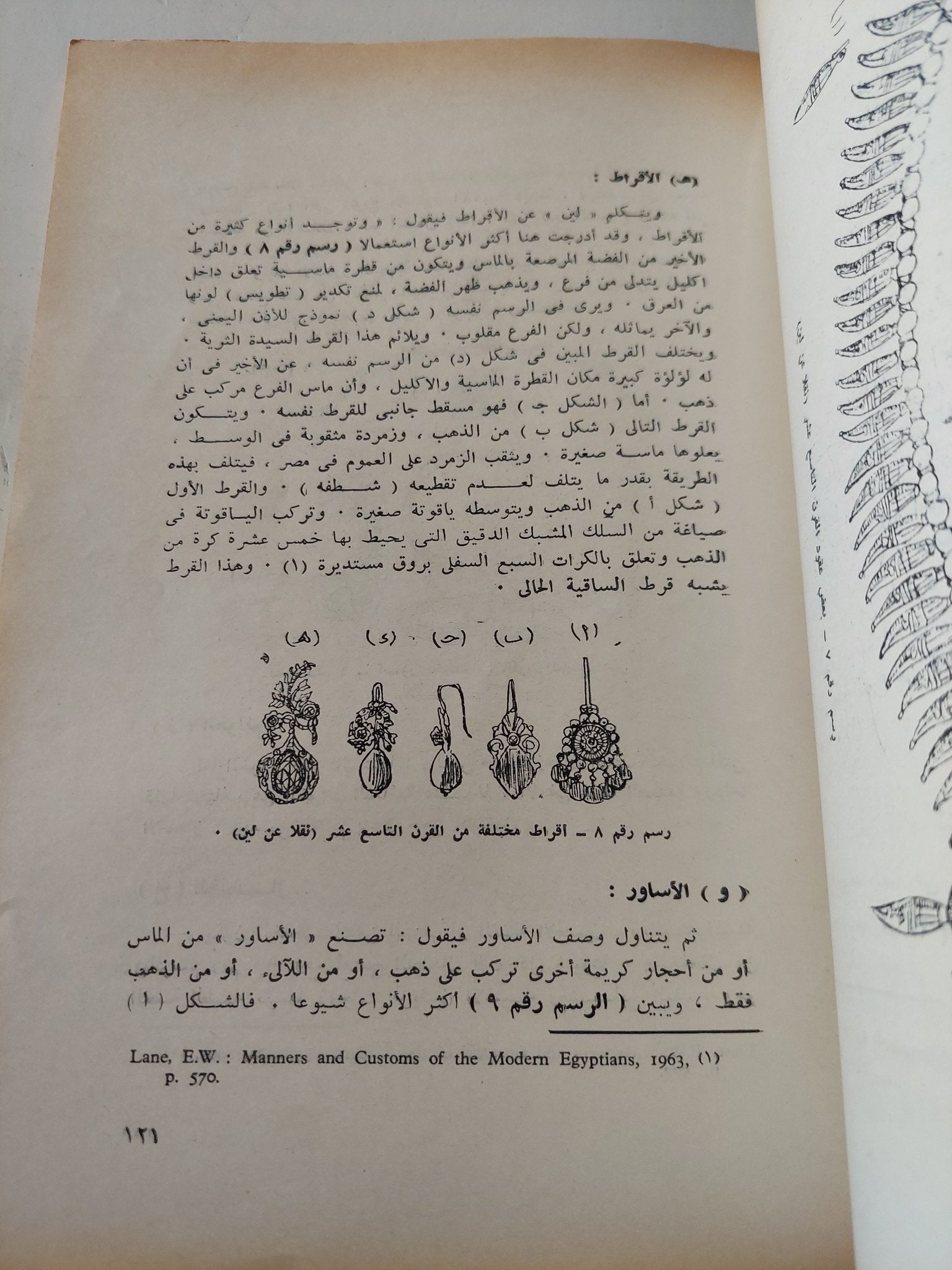 المصاغ الشعبى فى مصر / على زين العابدين - متجر كتب مصر - متجر كتب مصر