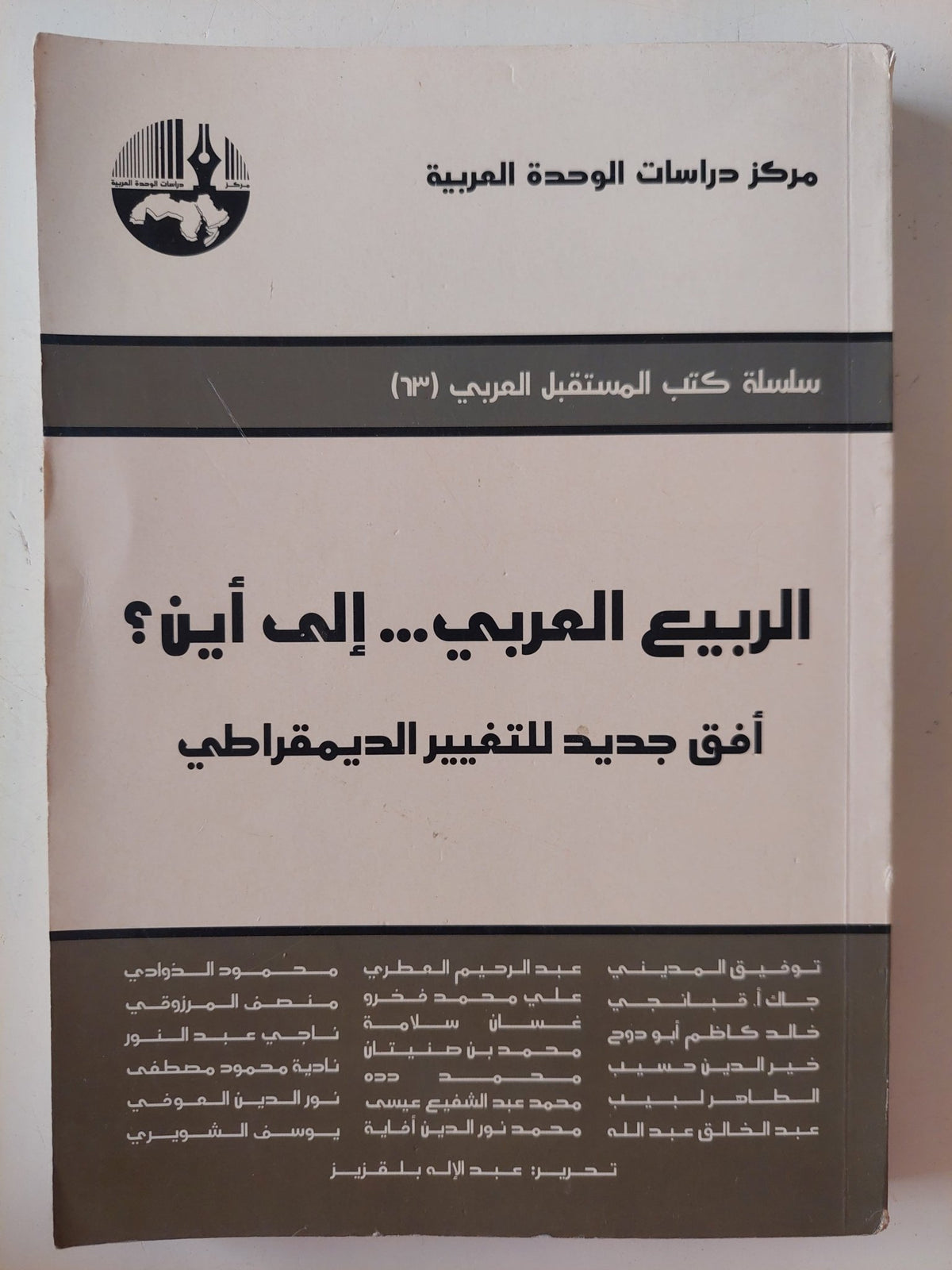 الربيع العربى الى أين ؟ .. أفق جديدي للتغيير الديمقراطى - متجر كتب مصر - المكتبة الفلسفية