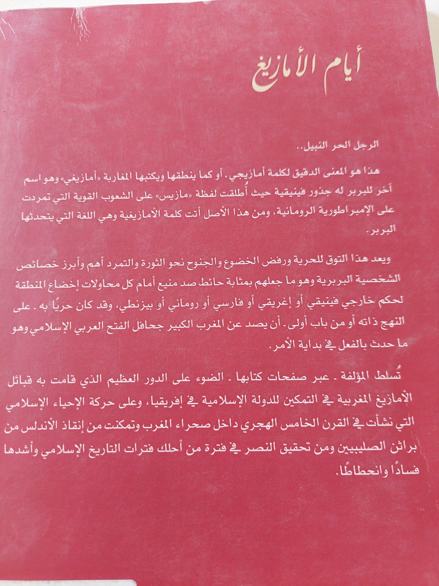أيام الأمازيغ / نهى الزينى - متجر كتب مصر - المكتبة الفلسفية