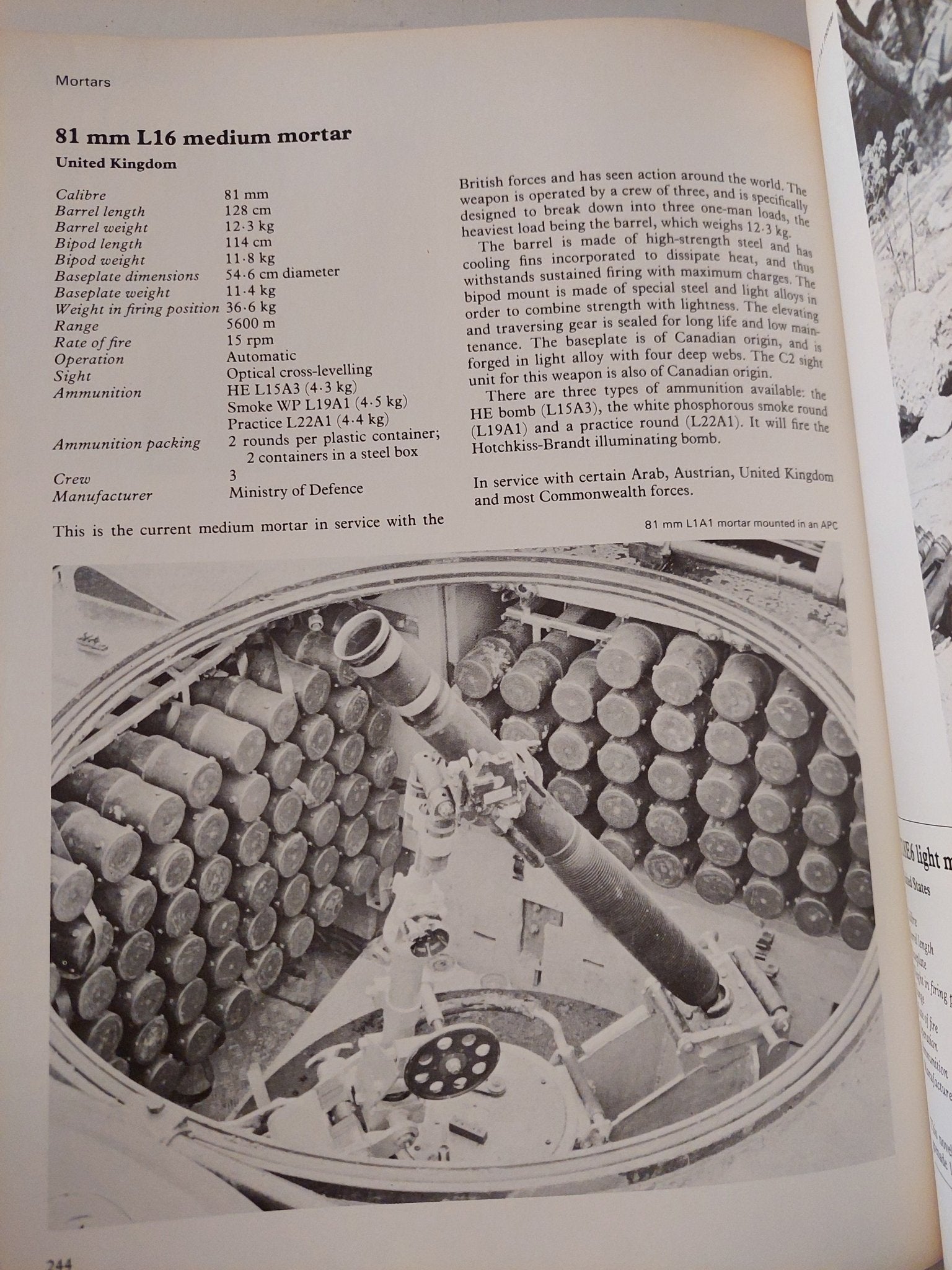 Brassey's Infantry weapons of the world - قطع كبير هارد كفر / ملحق بالصور - متجر كتب مصرمتجر كتب مصر