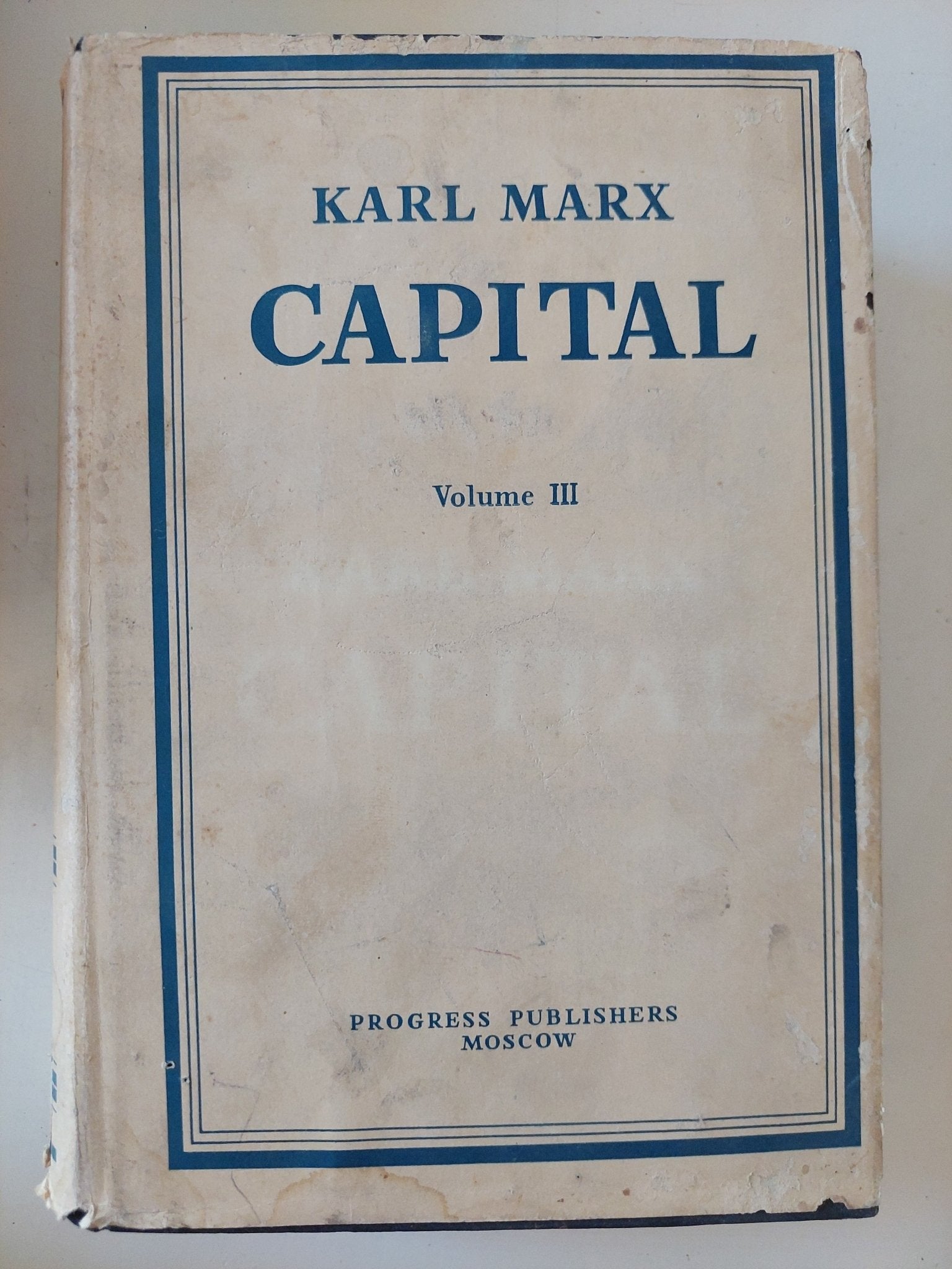 Capital / Karl Marx - ٣ أجزاء هارد كفر - متجر كتب مصر - المكتبة الفلسفية