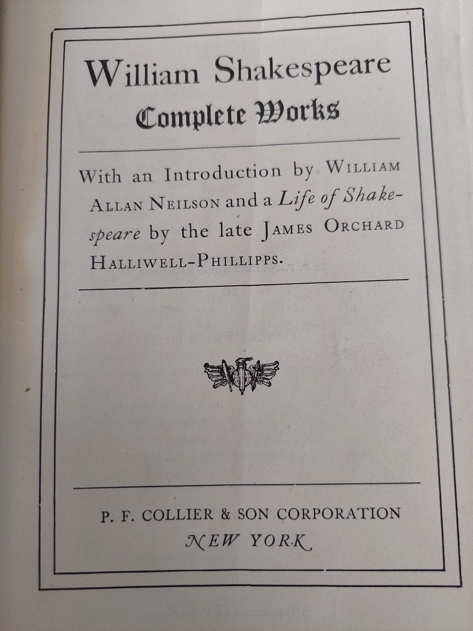 Completed Works / William Shakespeare - هارد كفر - متجر كتب مصر - متجر كتب مصر