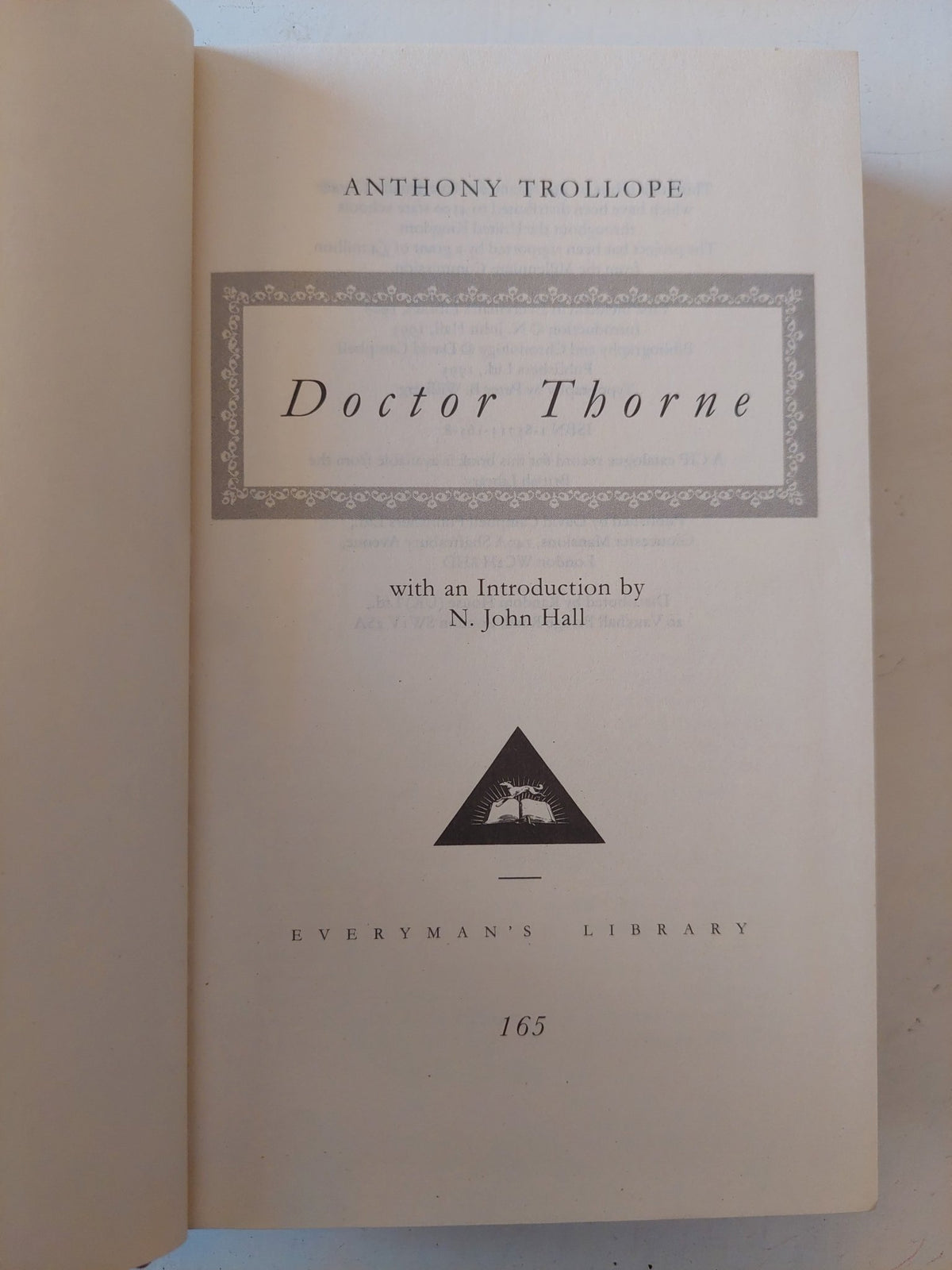 Doctor Thorne / Anthony Trollope - هارد كفر - متجر كتب مصر - متجر كتب مصر