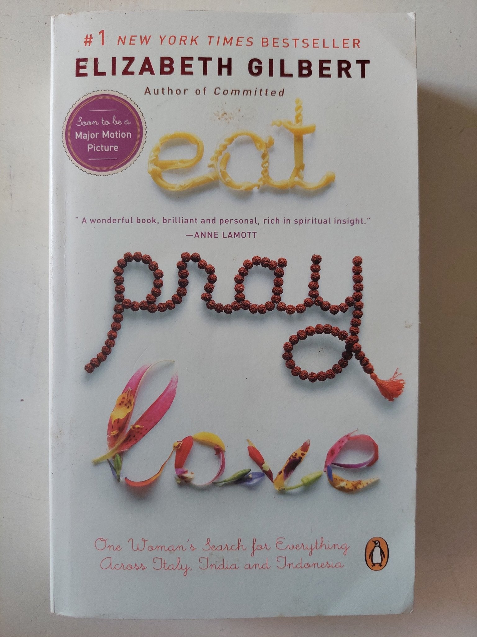 Eat pray love / Elizabeth Gilbert - متجر كتب مصر - متجر كتب مصر