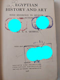 Egyptian History & Art / A A Quibell - هارد كفر ملحق بالصور ١٩٢٦ - متجر كتب مصر - متجر كتب مصر