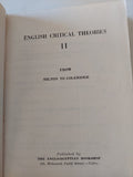 English critical theories from Vilton to Coledrige - هارد كفر الجزء الثاني - متجر كتب مصر - المكتبة الفلسفية