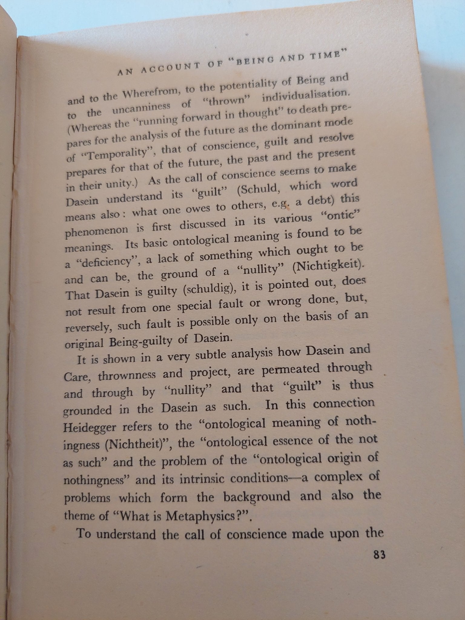 Existence and Being / Martin Heidegger - هارد كفر ١٩٥٦ - متجر كتب مصر - متجر كتب مصر