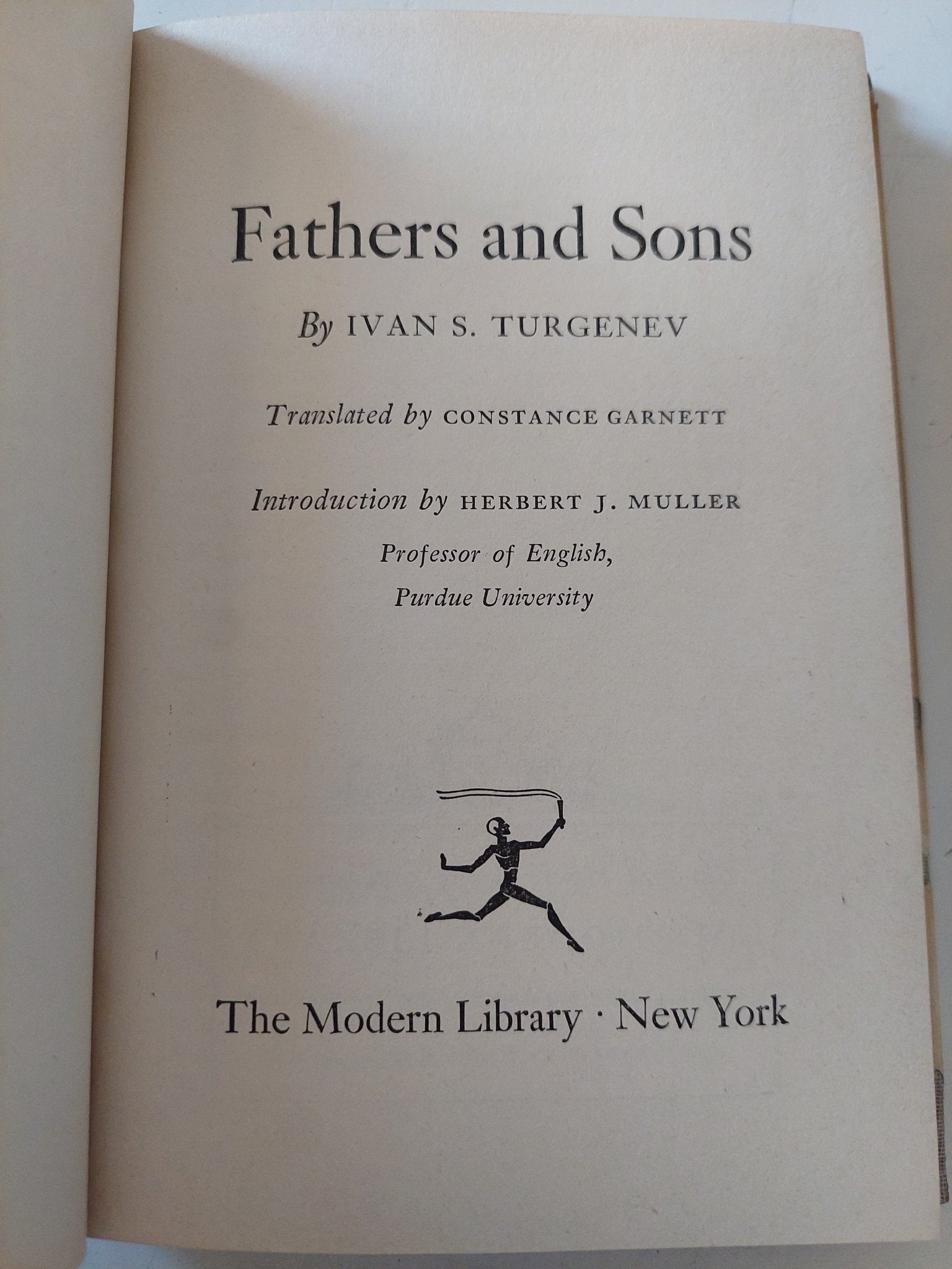 Fathers and sons / Ivan Turgenev - هارد كفر - متجر كتب مصر - متجر كتب مصر