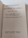 Fundamental principles of the metaphysics of ethics / Immanuel Kant - متجر كتب مصر - متجر كتب مصر