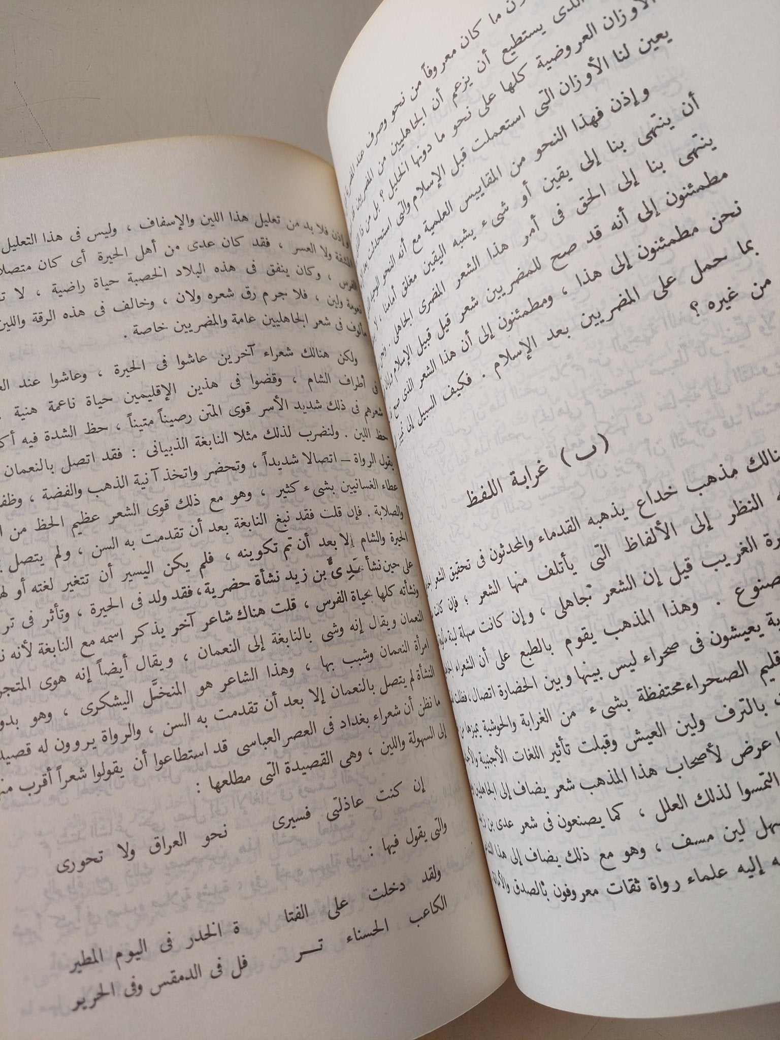 في الأدب الجاهلي / طه حسين + ملحق معه قرار النيابة في كتاب الشعر الجاهلي / هارد كفر - متجر كتب مصر - متجر كتب مصر