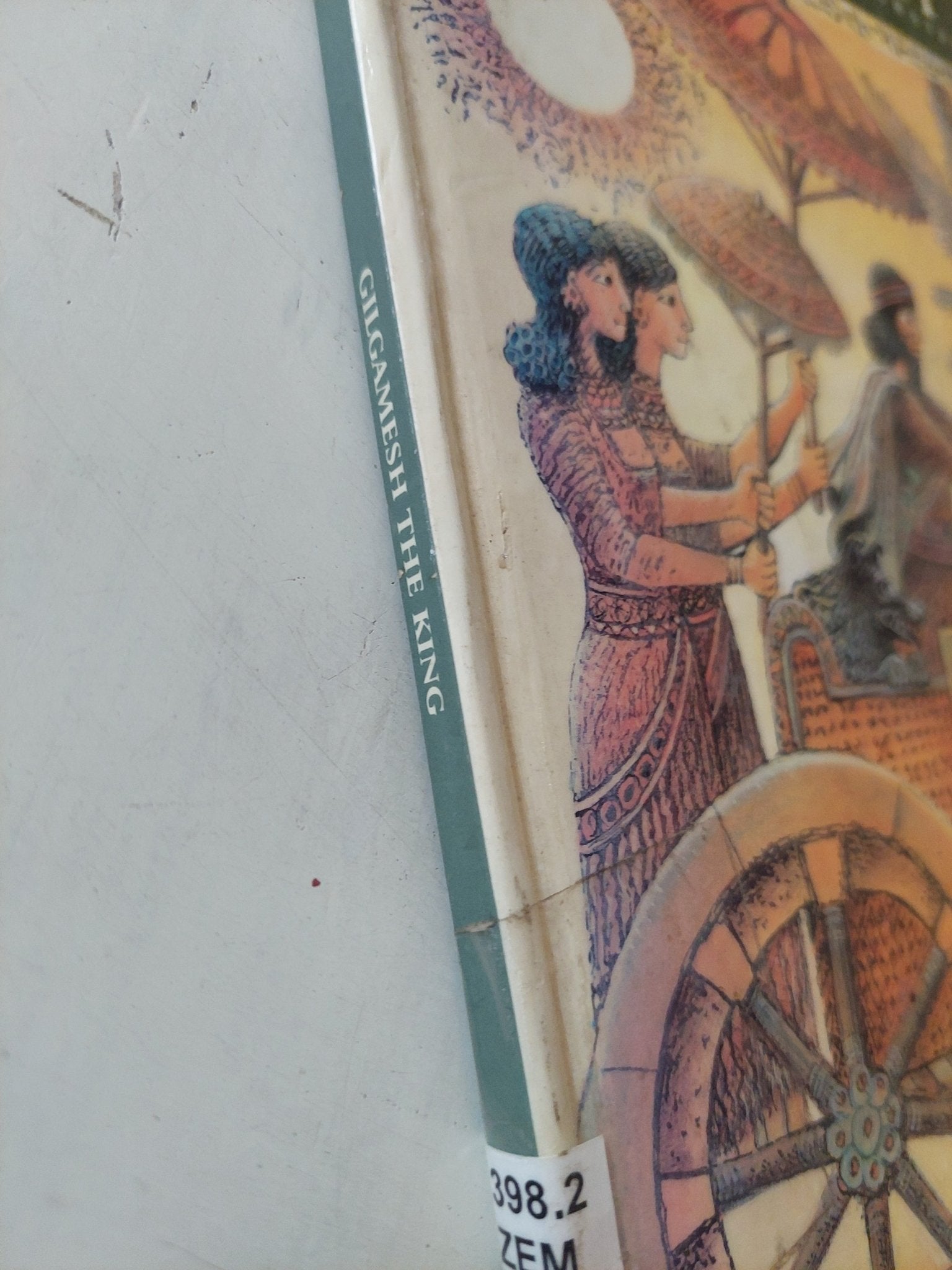 Gilgamesh the king - قطع كبير هارد كفر - متجر كتب مصر - متجر كتب مصر