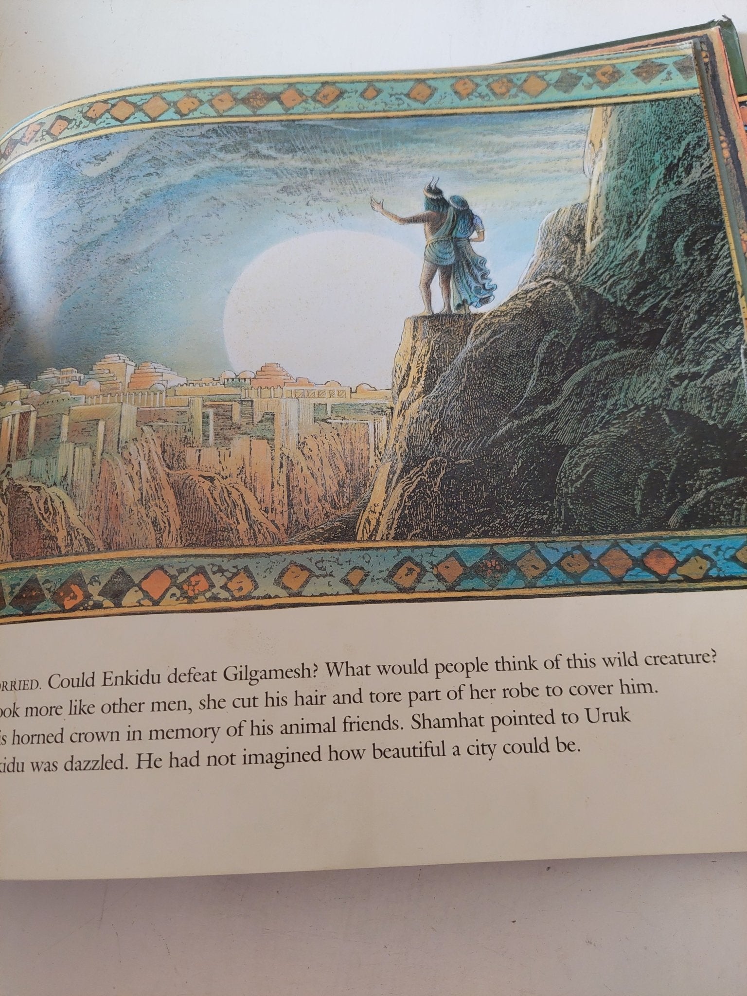 Gilgamesh the king - قطع كبير هارد كفر - متجر كتب مصر - متجر كتب مصر