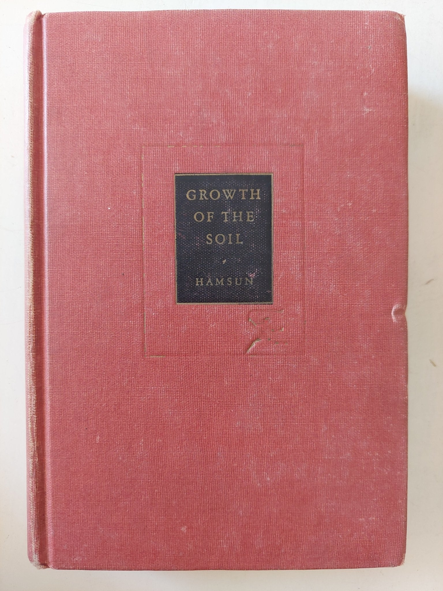Growth of the Soil / Knut Hamsun - هارد كفر - متجر كتب مصر - متجر كتب مصر