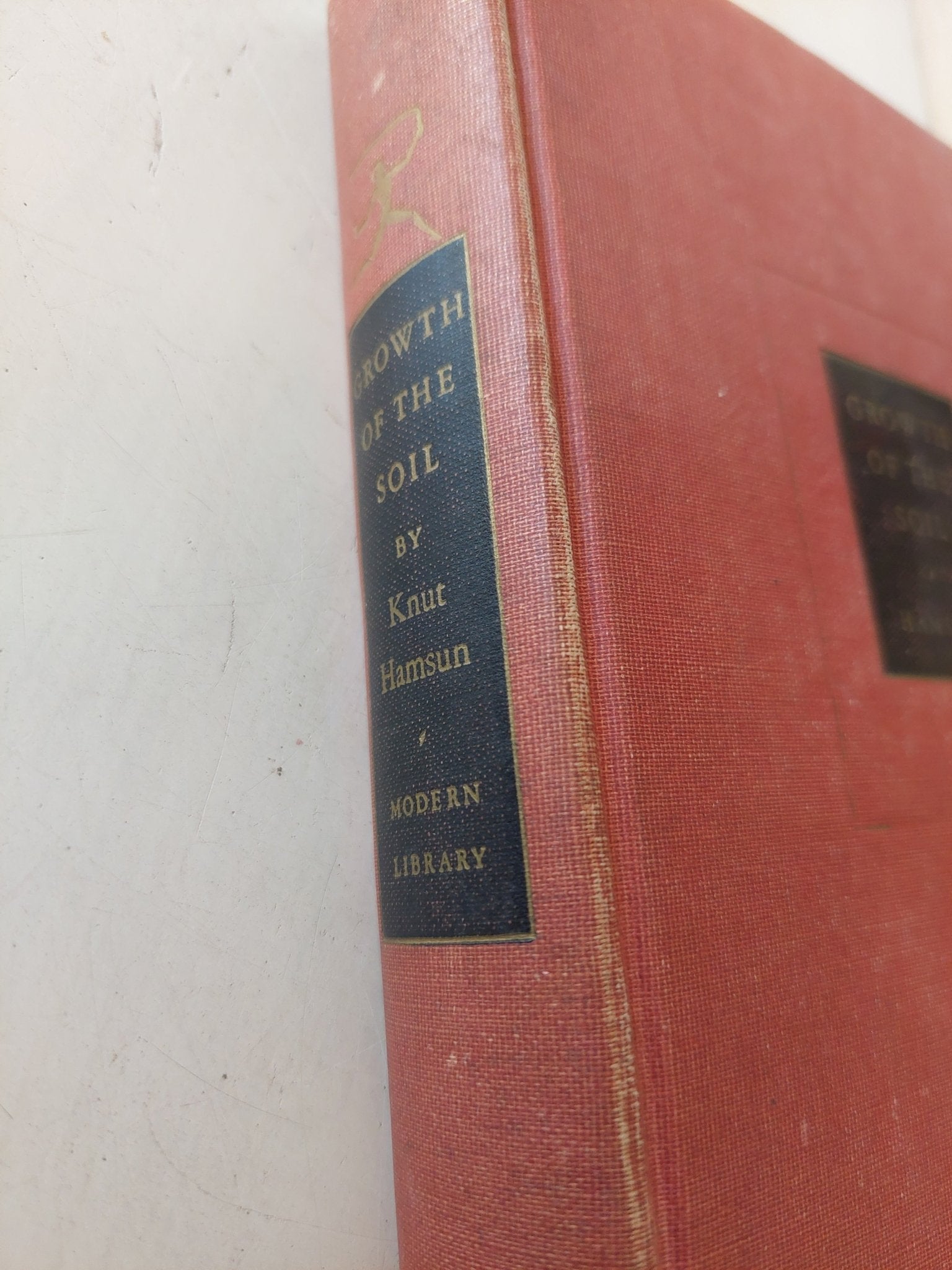 Growth of the Soil / Knut Hamsun - هارد كفر - متجر كتب مصر - متجر كتب مصر