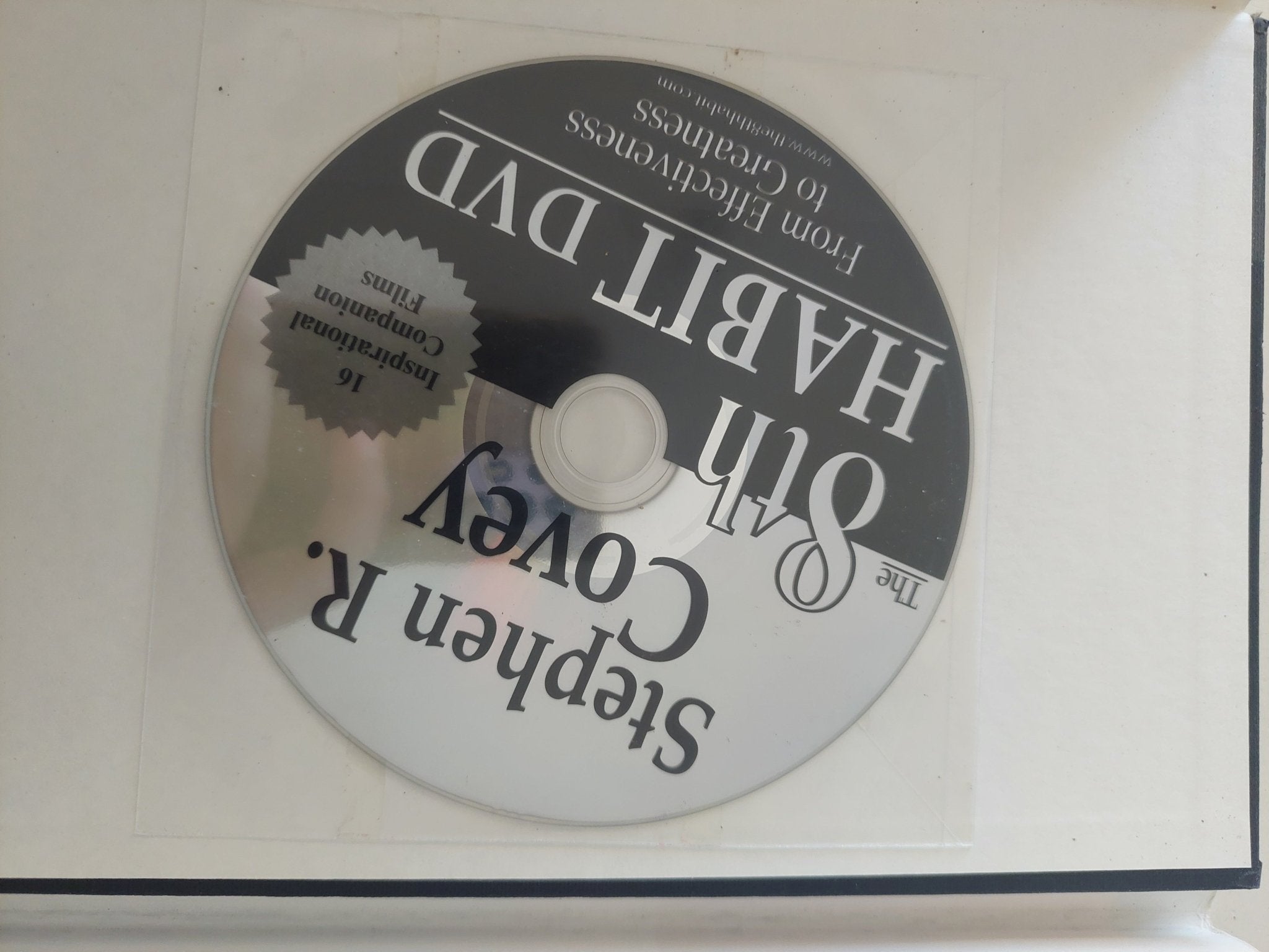 هارد كفر + CD - The 8th habit from effectiveness to greatness / Stephen R Covey - متجر كتب مصرمتجر كتب مصر