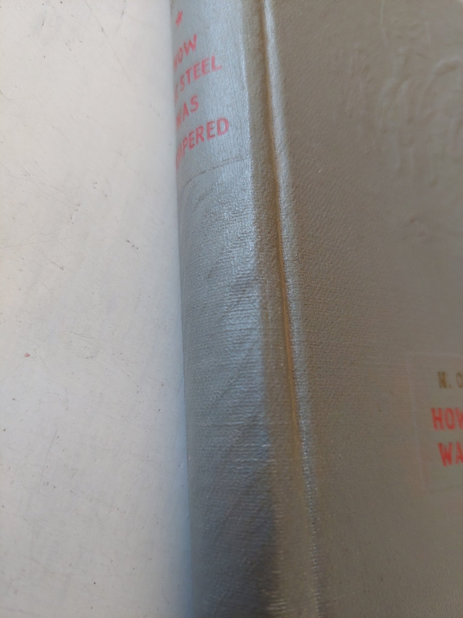 How the steel was tempered / Nikolai Ostrovsky - هارد كفر - الجزء الثاني - متجر كتب مصر - المكتبة الفلسفية