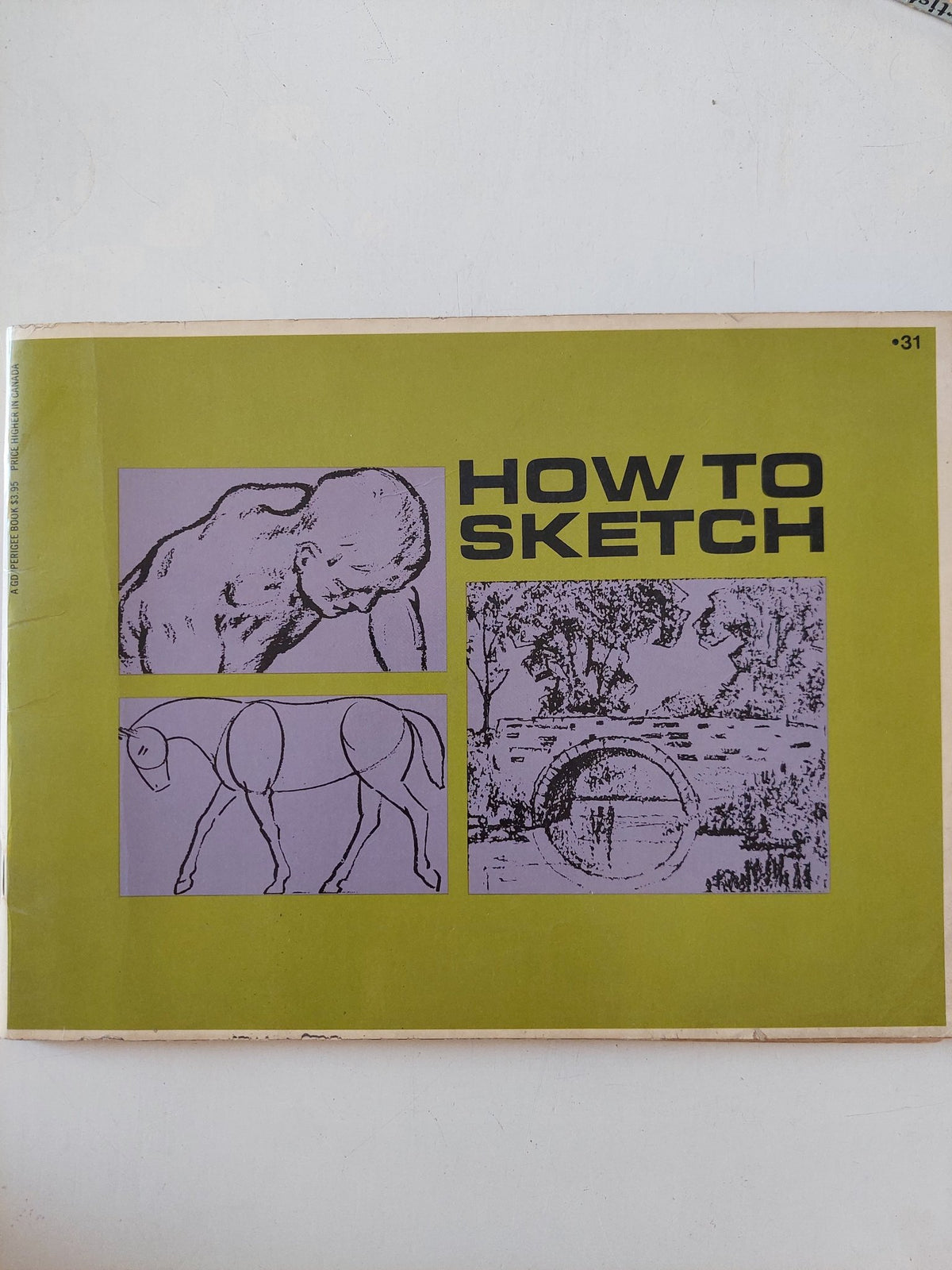 How to sketch - قطع كبير ملحق بالصور - متجر كتب مصر - متجر كتب مصر