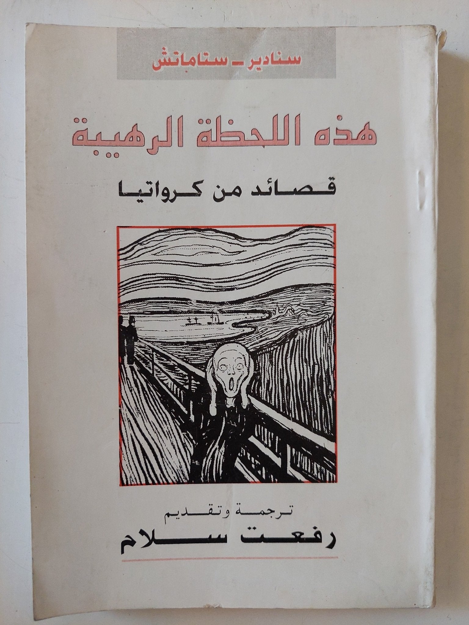 هذة اللحظة الرهيبة .. قصائد من كرواتيا / سنادير ستاماتش - إهداء خاص - متجر كتب مصر - المكتبة الفلسفية