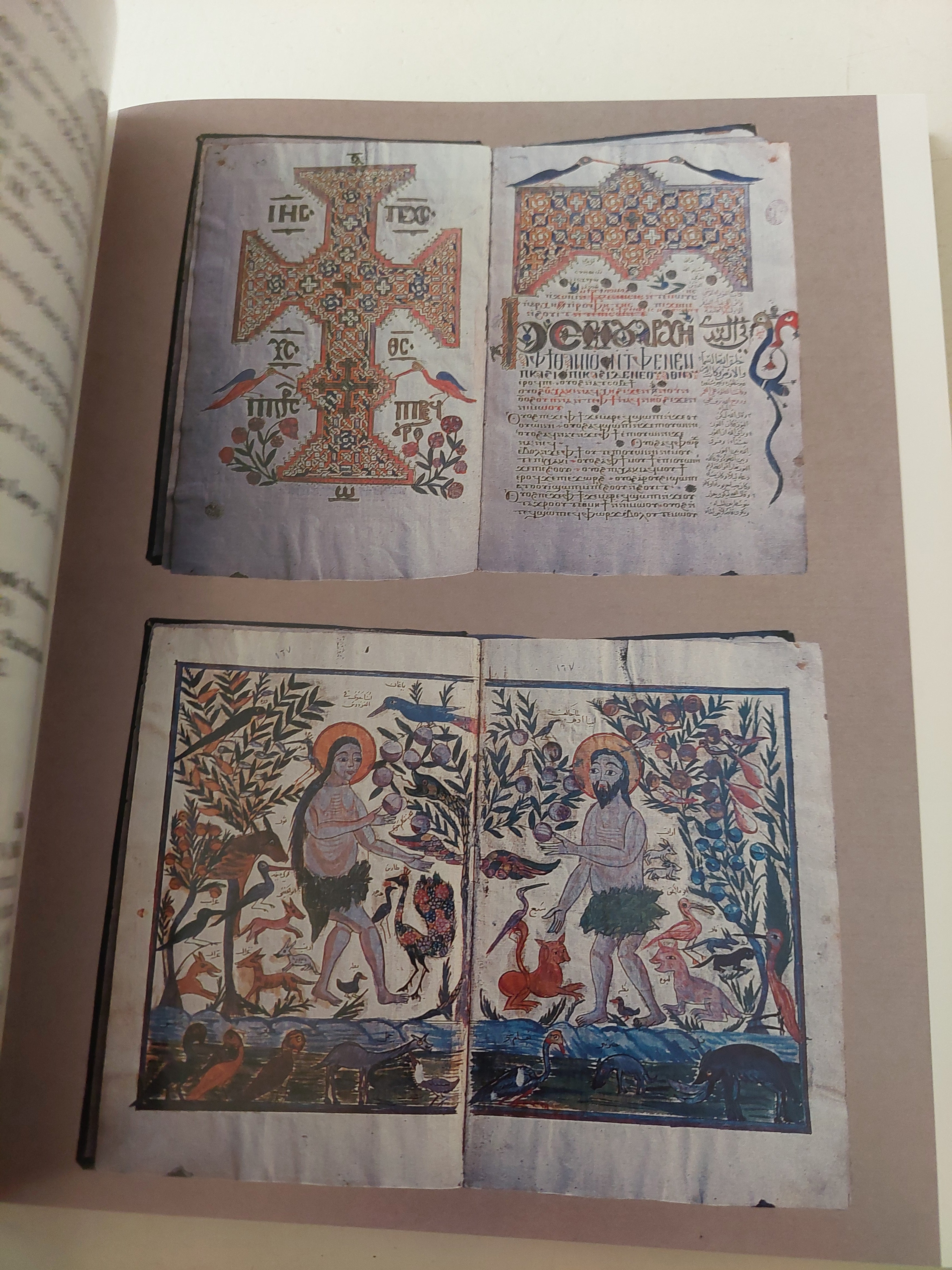 Illustrations from Coptic Manuscripts - قطع كبير ملحق بالصور/ هارد كفر - متجر كتب مصرمتجر كتب مصر