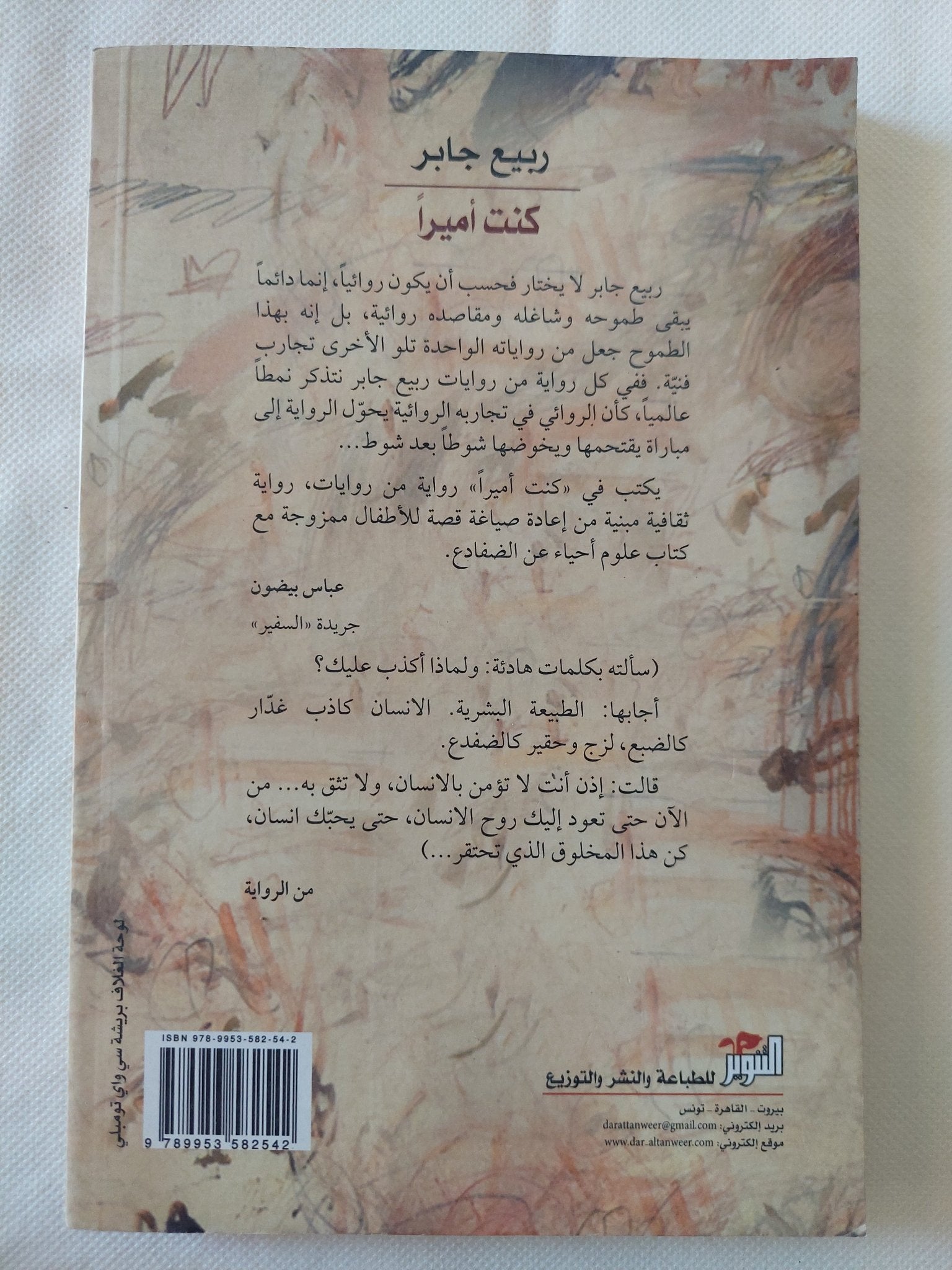 كنت أميرا / ربيع جابر - متجر كتب مصر - المكتبة الفلسفية