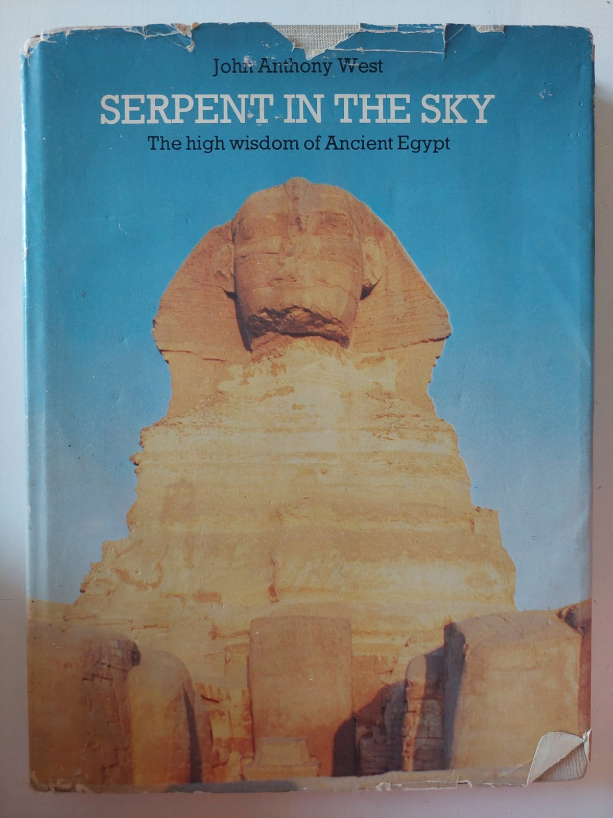 قطع كبير ملحق بالصور/ هارد كفر Serpent in the Sky: The High Wisdom of Ancient Egypt - John Anthony West - متجر كتب مصر - متجر كتب مصر