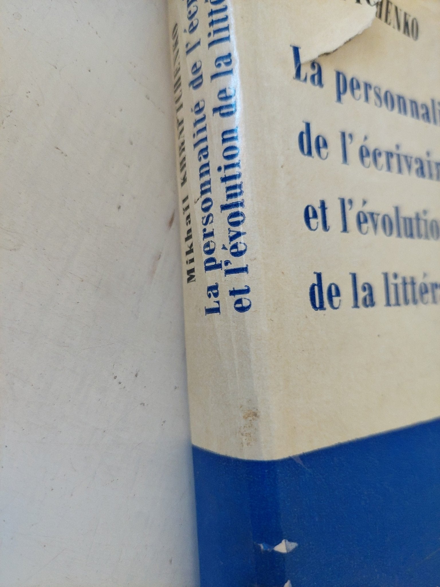La personnalité de l'écrivain et l'évolution de la littérature / Mikhail Khrapchenko - هارد كفر - متجر كتب مصر - المكتبة الفلسفية