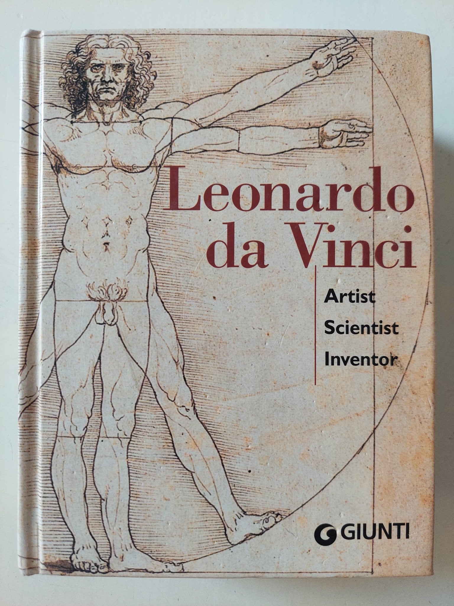 Leonardo Da Vinci .. artist scientist inventor - هارد كفر - متجر كتب مصر - متجر كتب مصر
