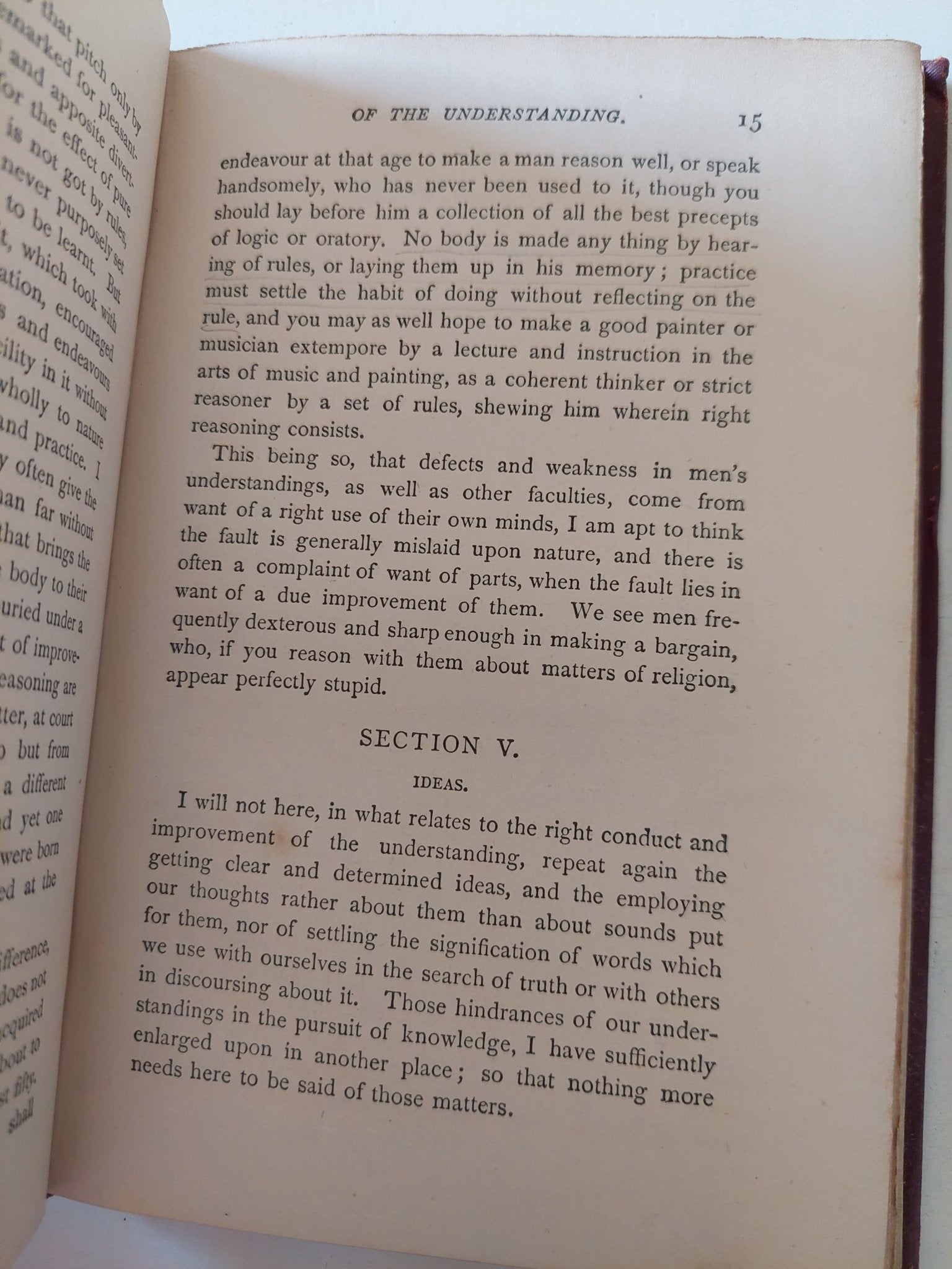 Locke's conduct of the understanding / Thomas Fowler - متجر كتب مصر - متجر كتب مصر