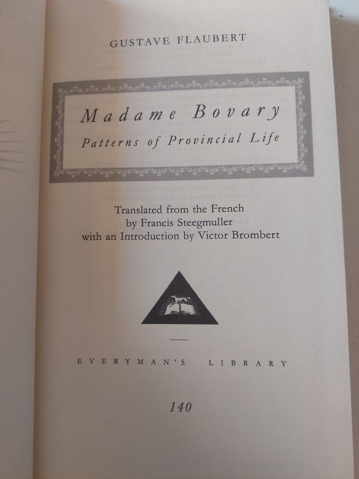 Madame Bovary / Gustave Flaubert - هارد كفر - متجر كتب مصر - متجر كتب مصر