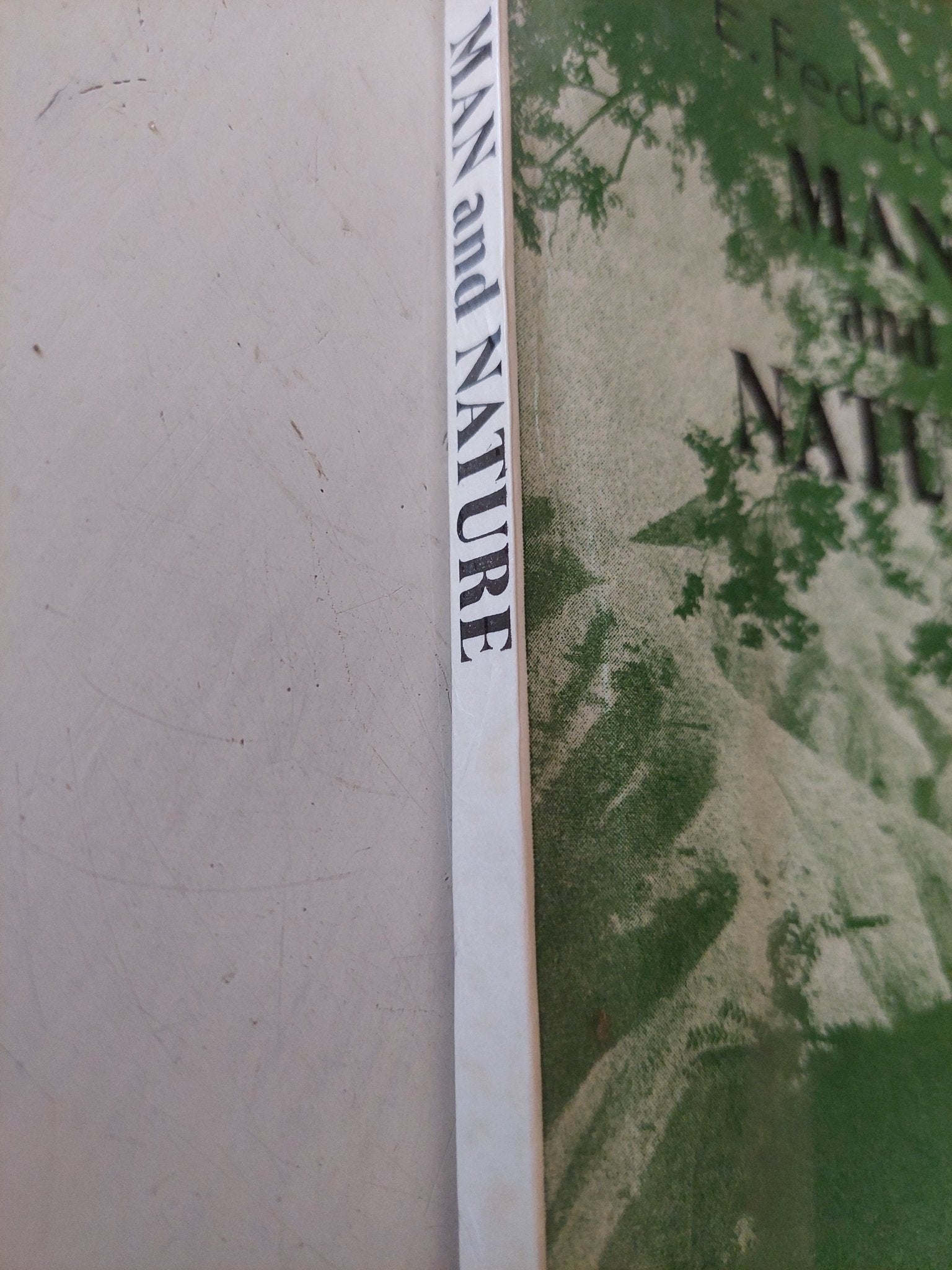 Man and nature / E. Fedorov - متجر كتب مصر - متجر كتب مصر